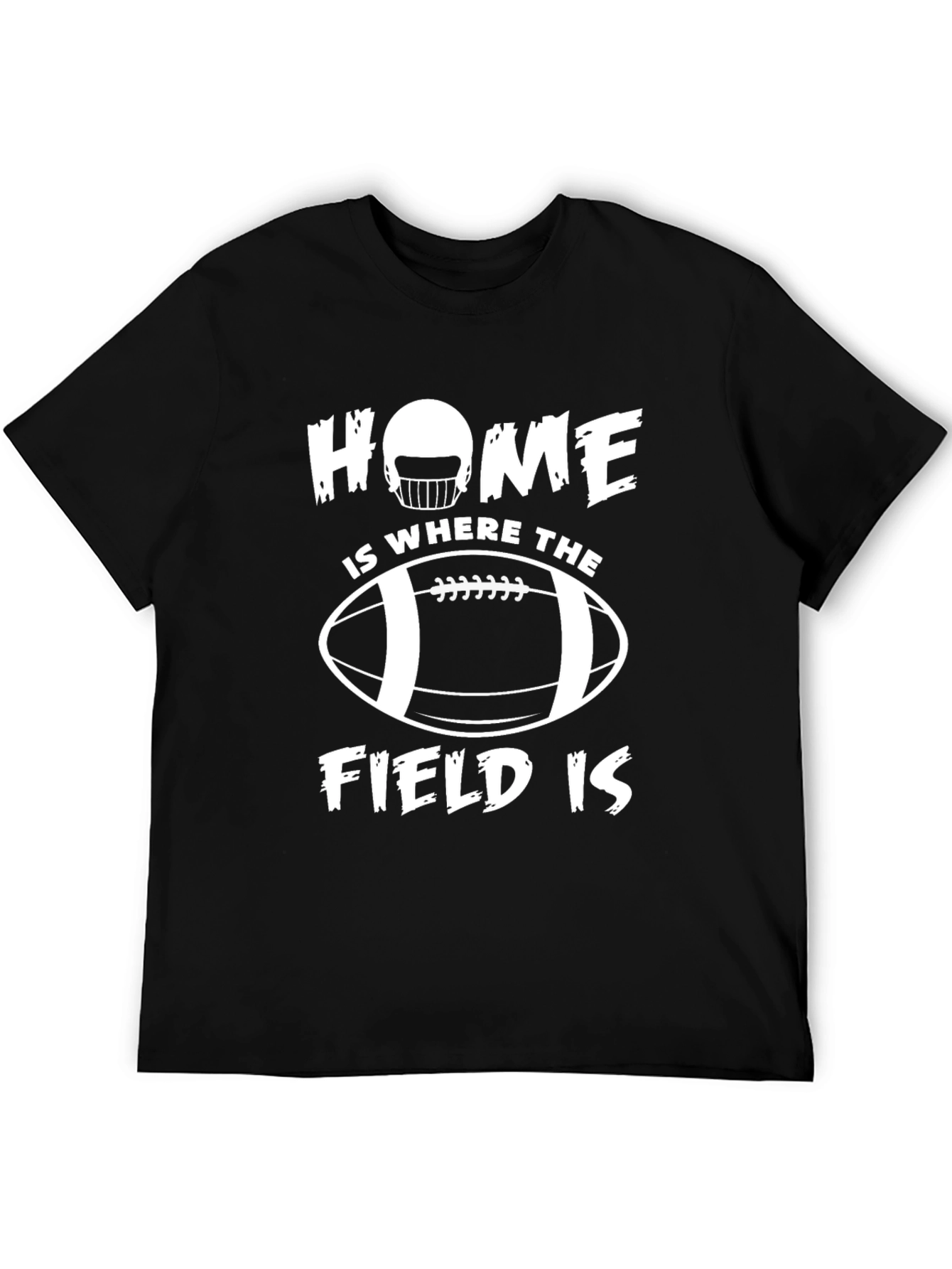Home is Where the Field Is Football T-Shirt