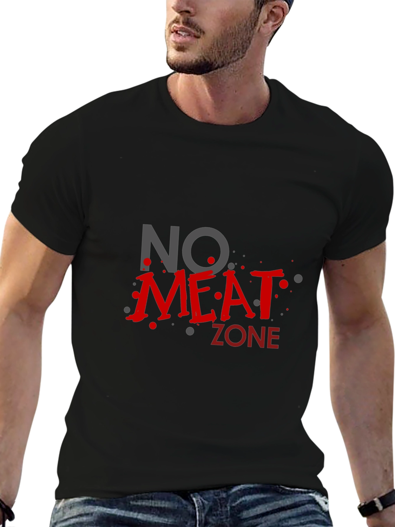 No Meat Zone T-Shirt - Vegan & Vegetarian Friendly