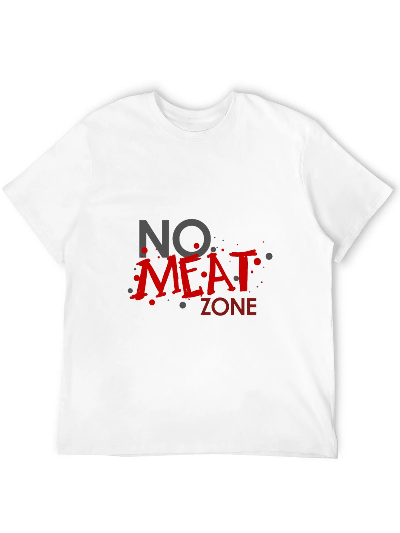 No Meat Zone T-Shirt - Vegan & Vegetarian Friendly