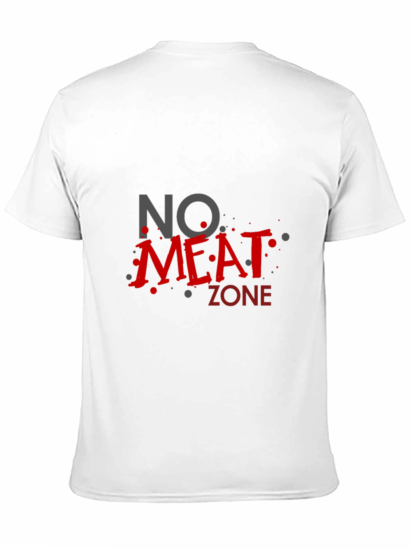 No Meat Zone T-Shirt - Vegan & Vegetarian Friendly