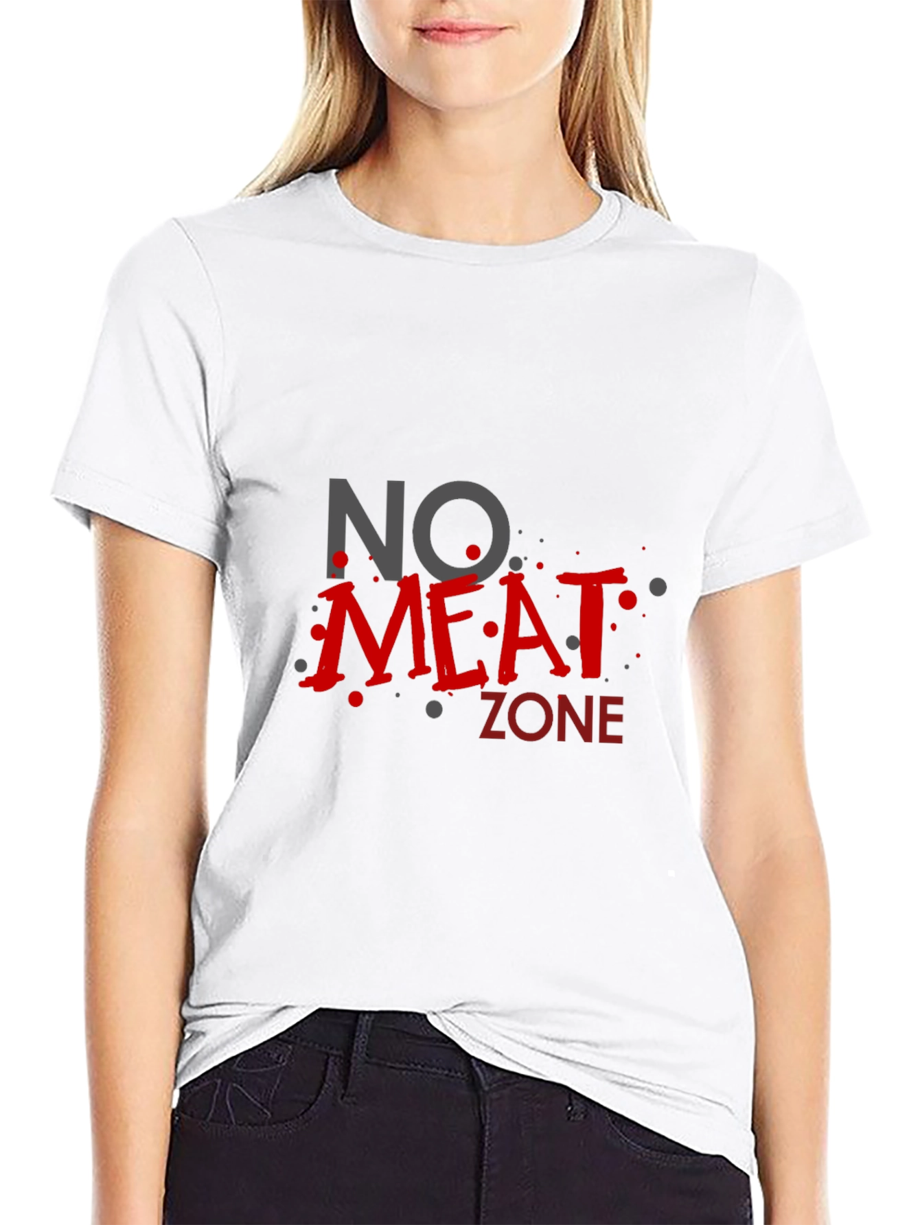 No Meat Zone T-Shirt - Vegan & Vegetarian Friendly