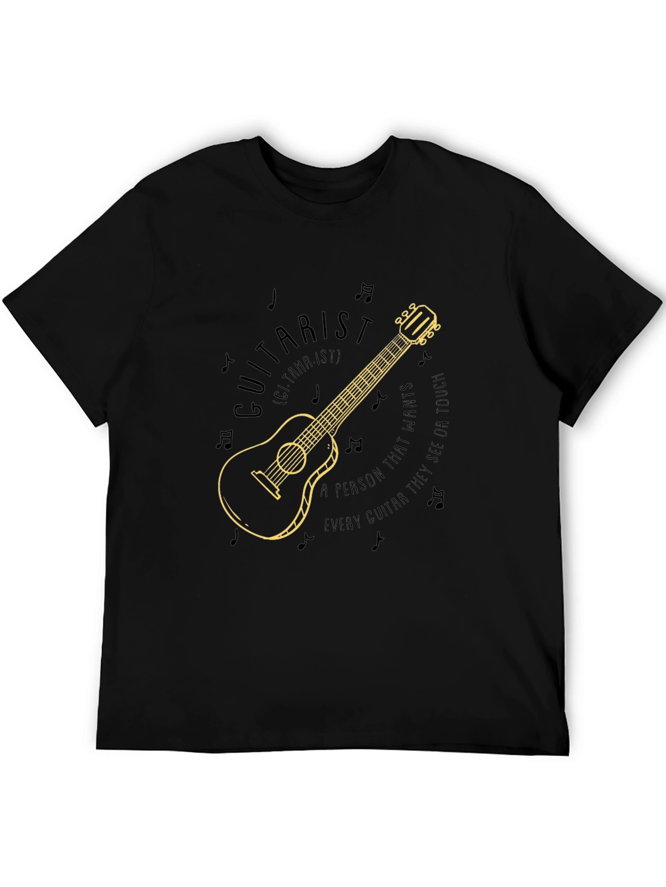 Guitarist T-Shirt - Musician Graphic Tee