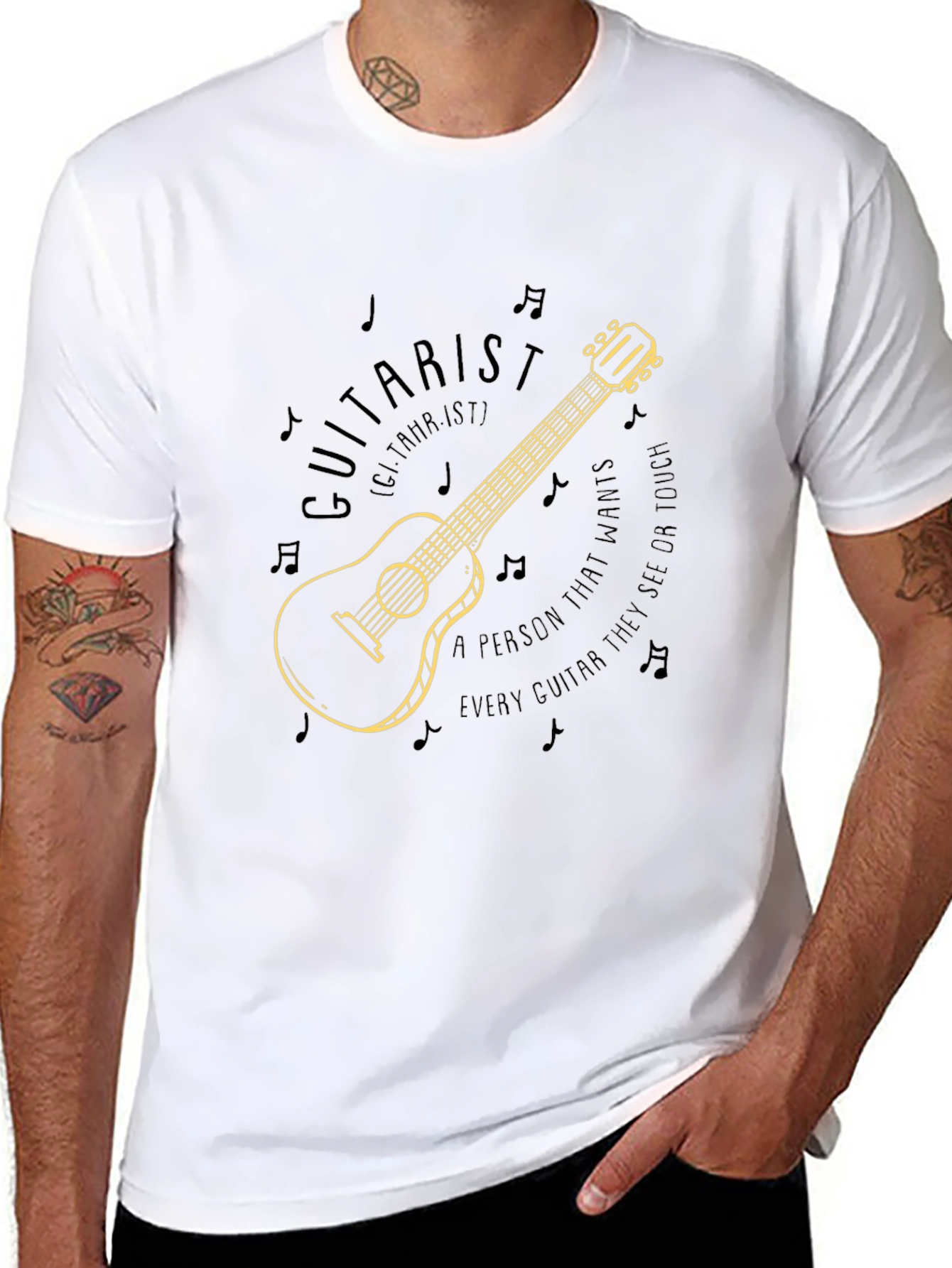 Guitarist T-Shirt - Musician Graphic Tee