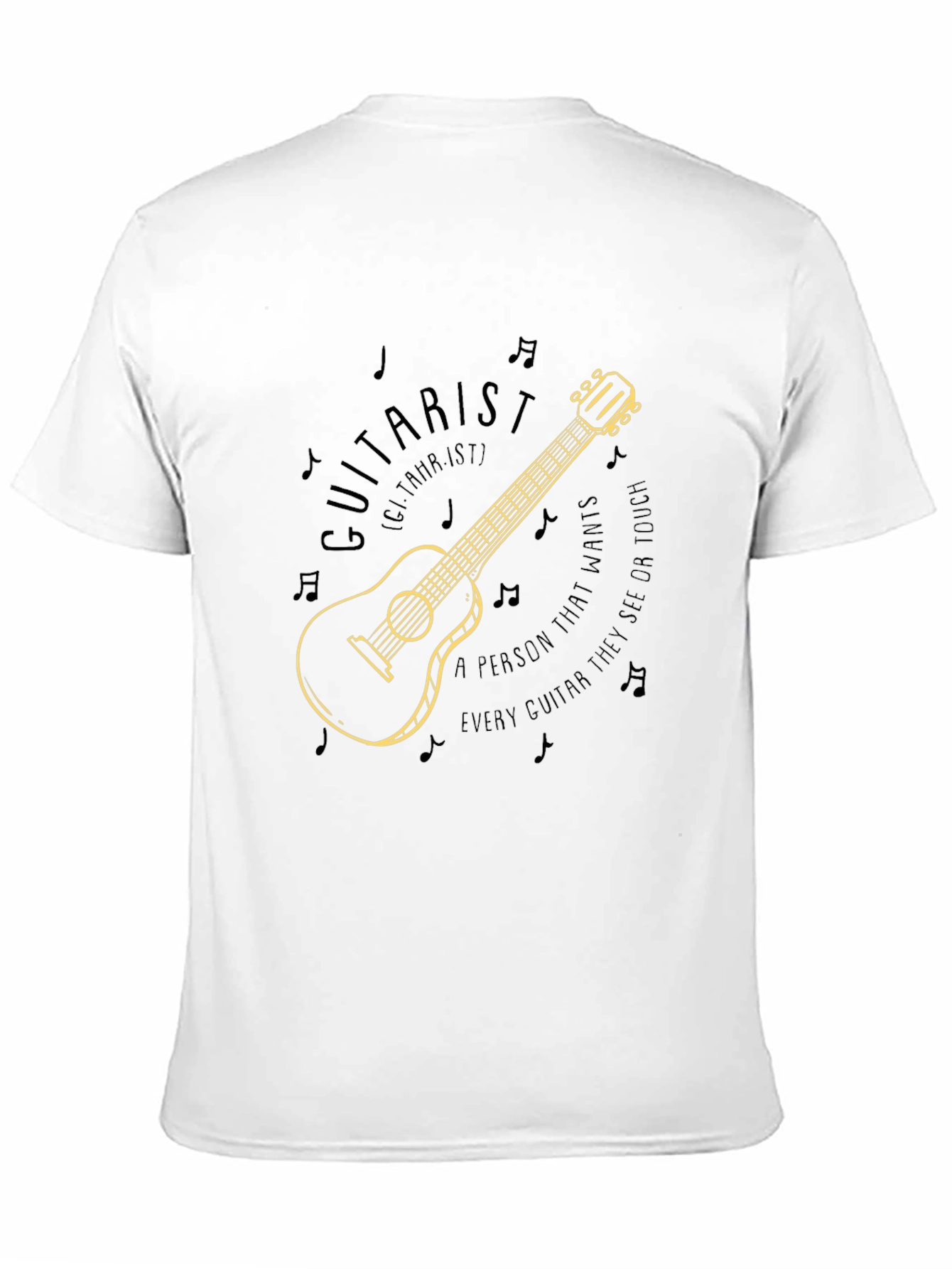 Guitarist T-Shirt - Musician Graphic Tee