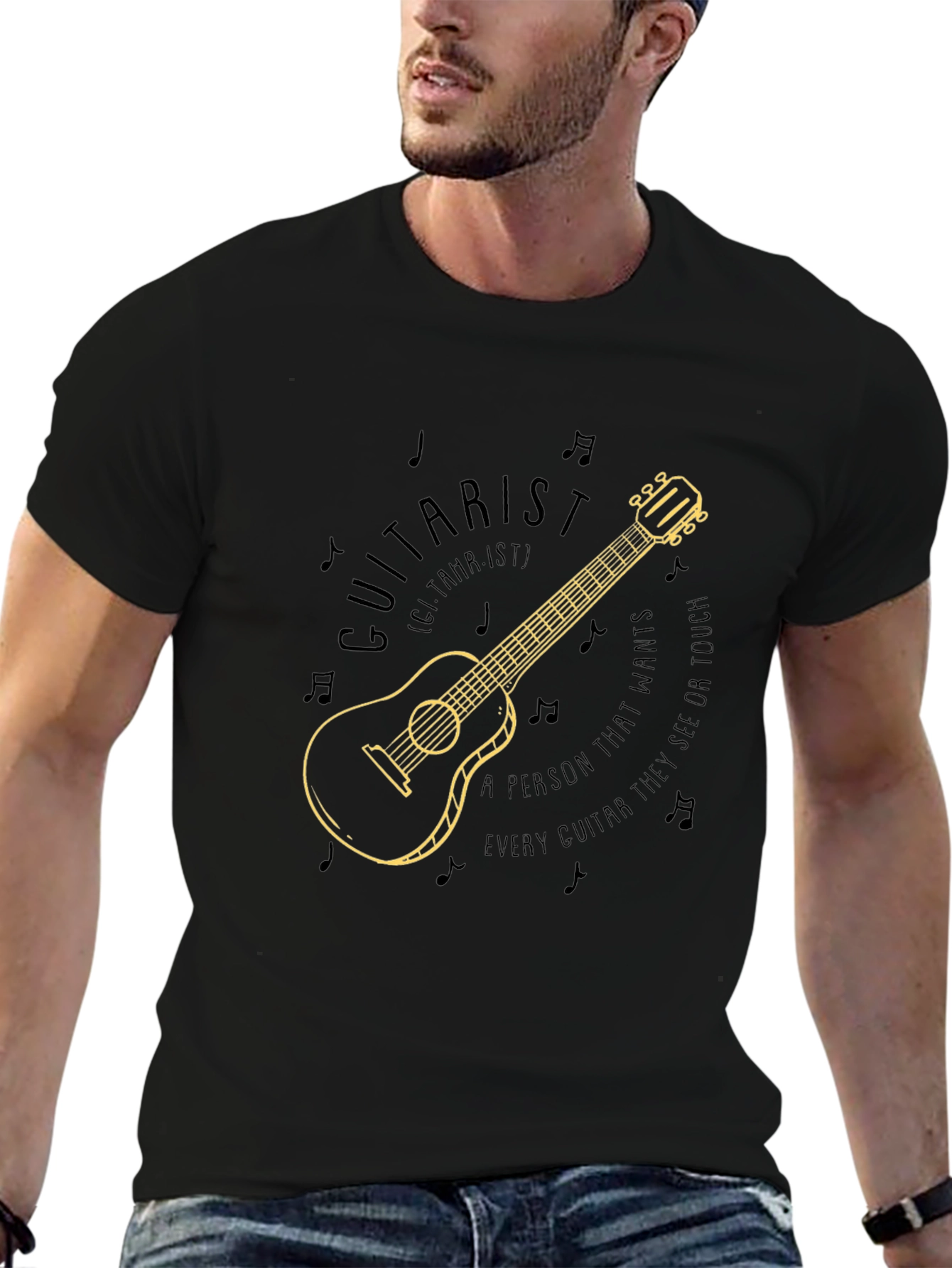 Guitarist T-Shirt - Musician Graphic Tee