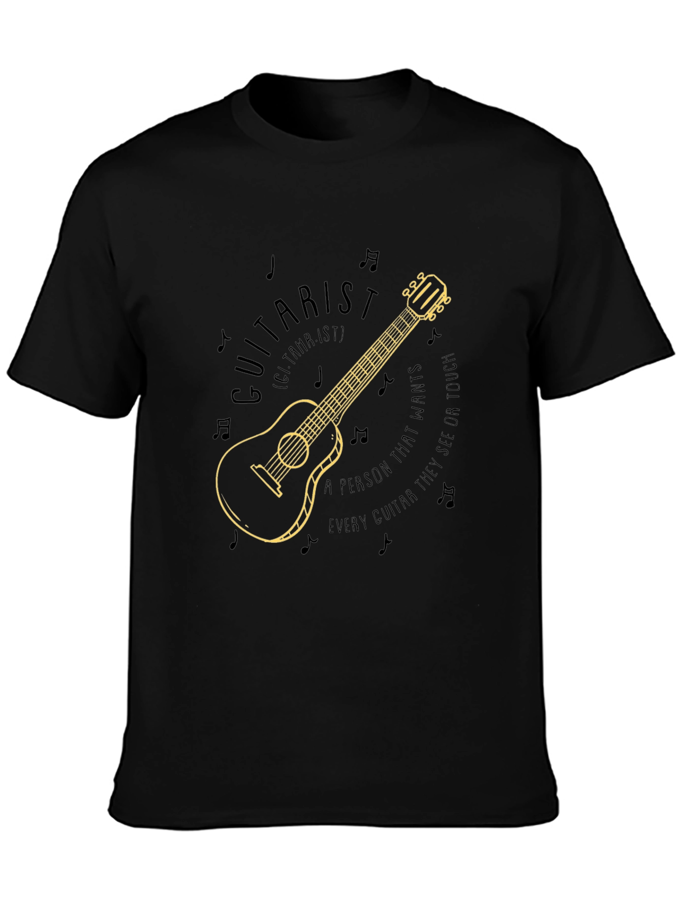 Guitarist T-Shirt - Musician Graphic Tee