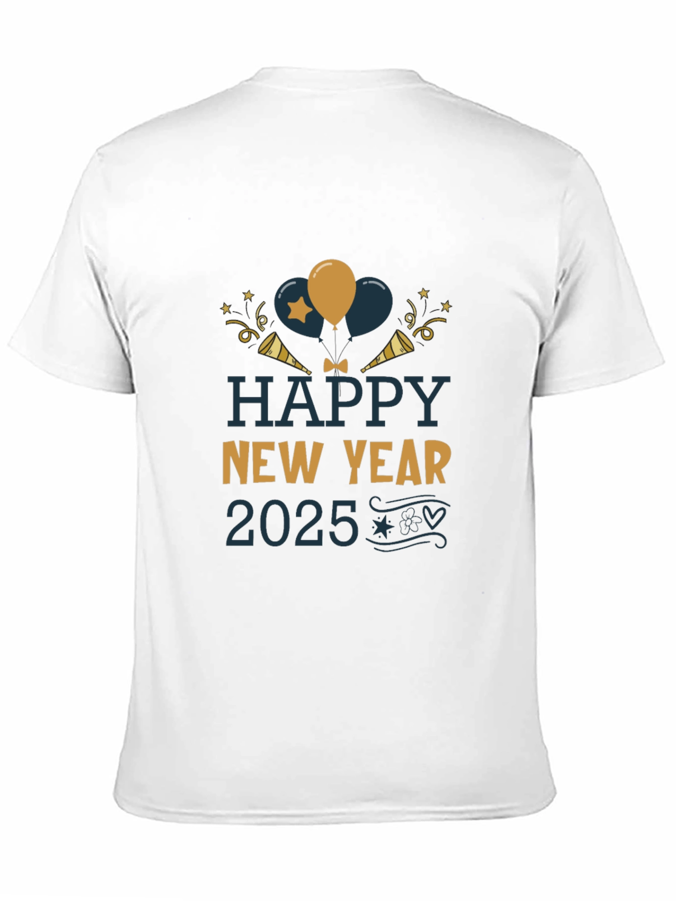 Happy New Year 2025 Graphic T-Shirt