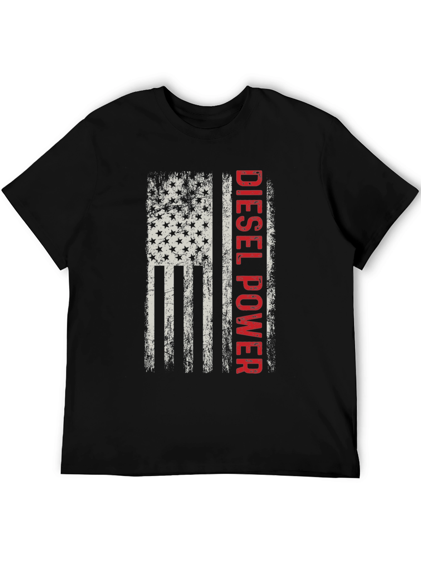 Diesel Power American Flag Graphic Tee