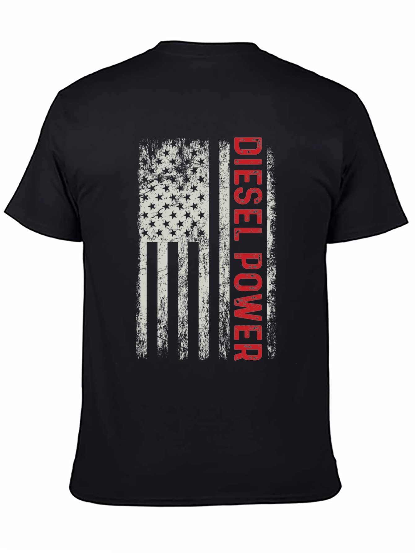 Diesel Power American Flag Graphic Tee