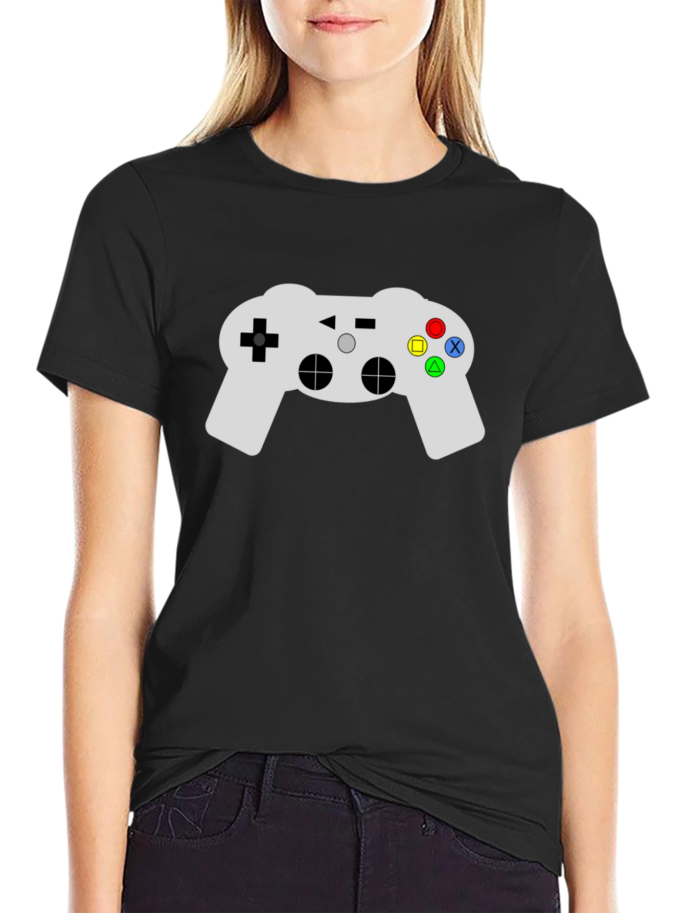 Retro Gaming Controller Graphic T-Shirt