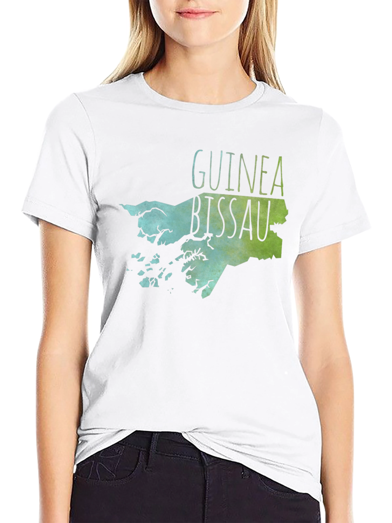 Guinea Bissau Map T-Shirt