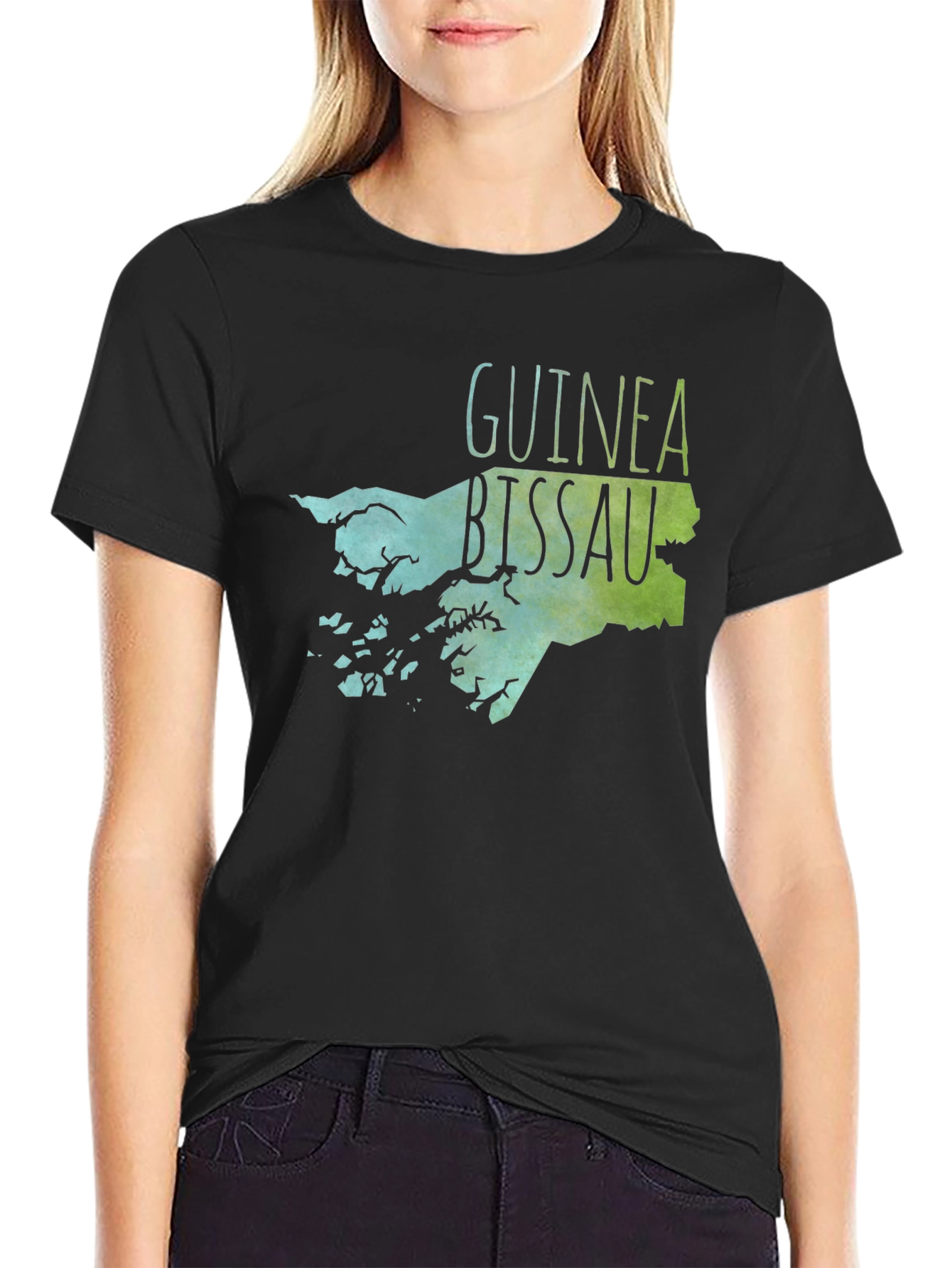 Guinea Bissau Map T-Shirt