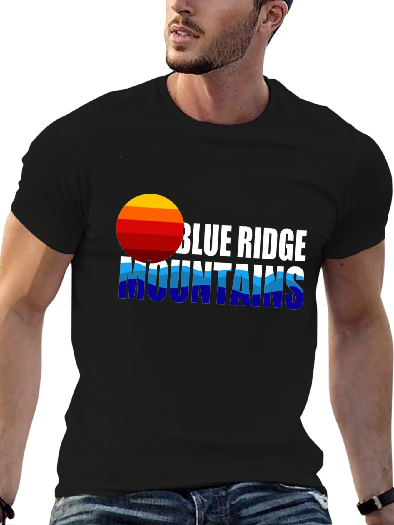 Blue Ridge Mountains Graphic Tee - Unisex Design