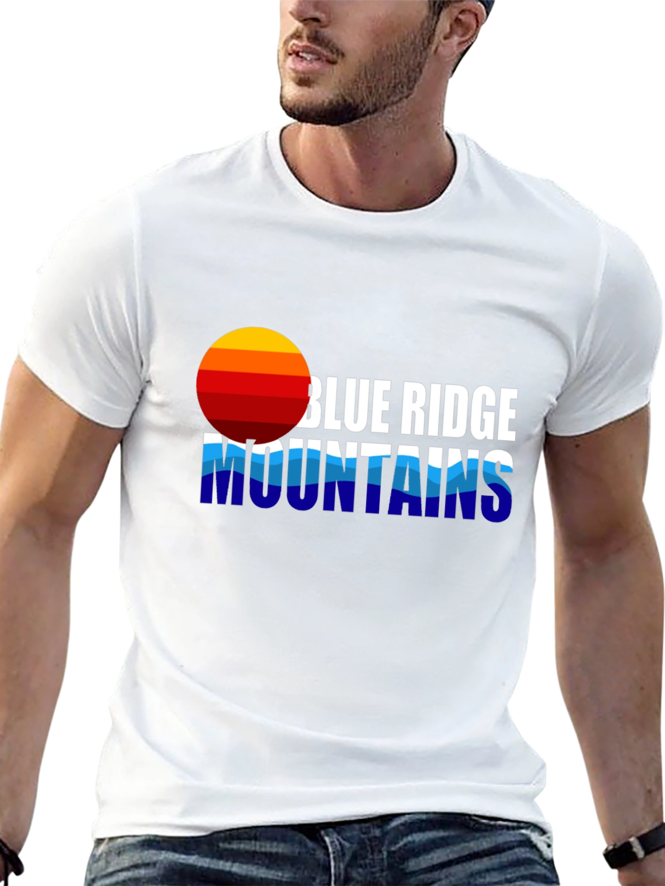 Blue Ridge Mountains Graphic Tee - Unisex Design