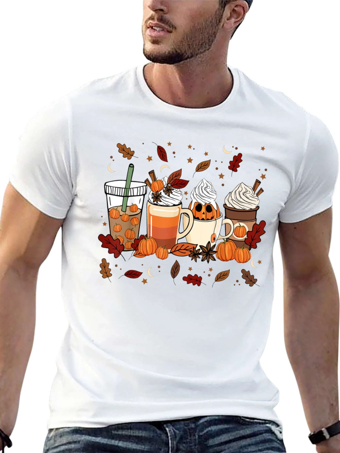 Pumpkin Spice Latte Fall T-Shirt