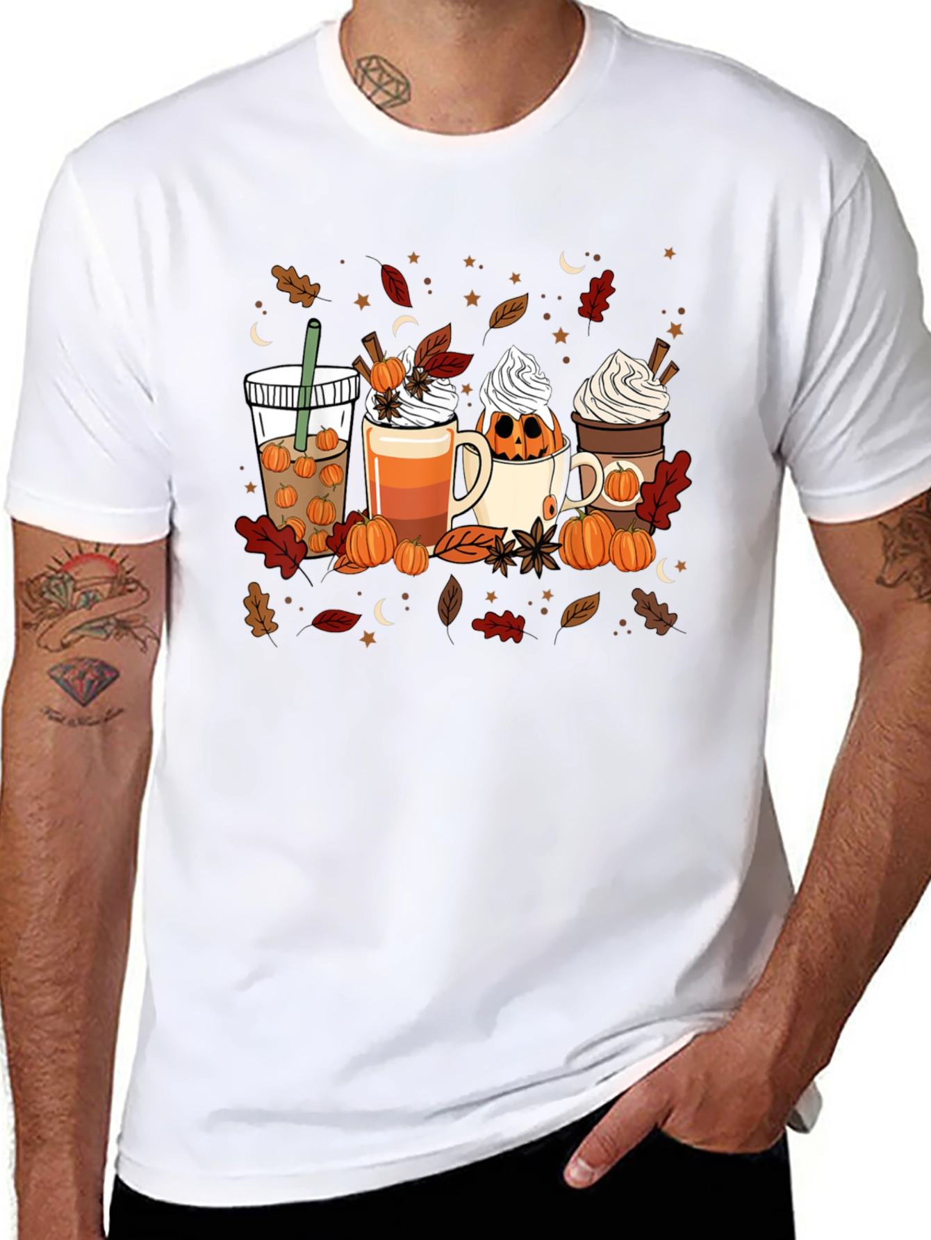 Pumpkin Spice Latte Fall T-Shirt
