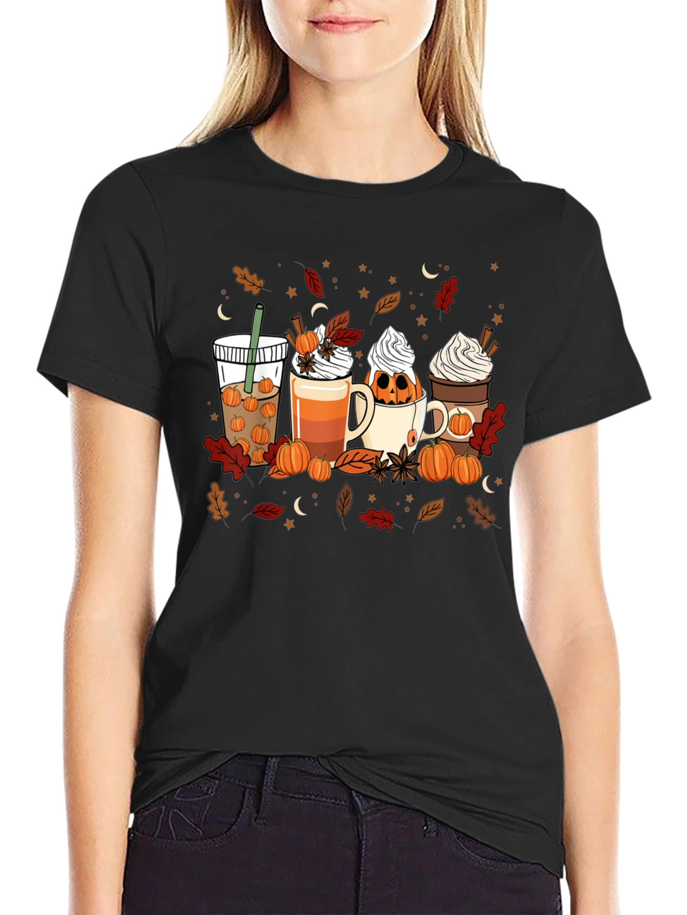 Pumpkin Spice Latte Fall T-Shirt