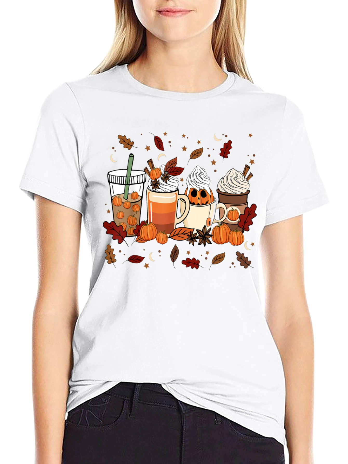 Pumpkin Spice Latte Fall T-Shirt