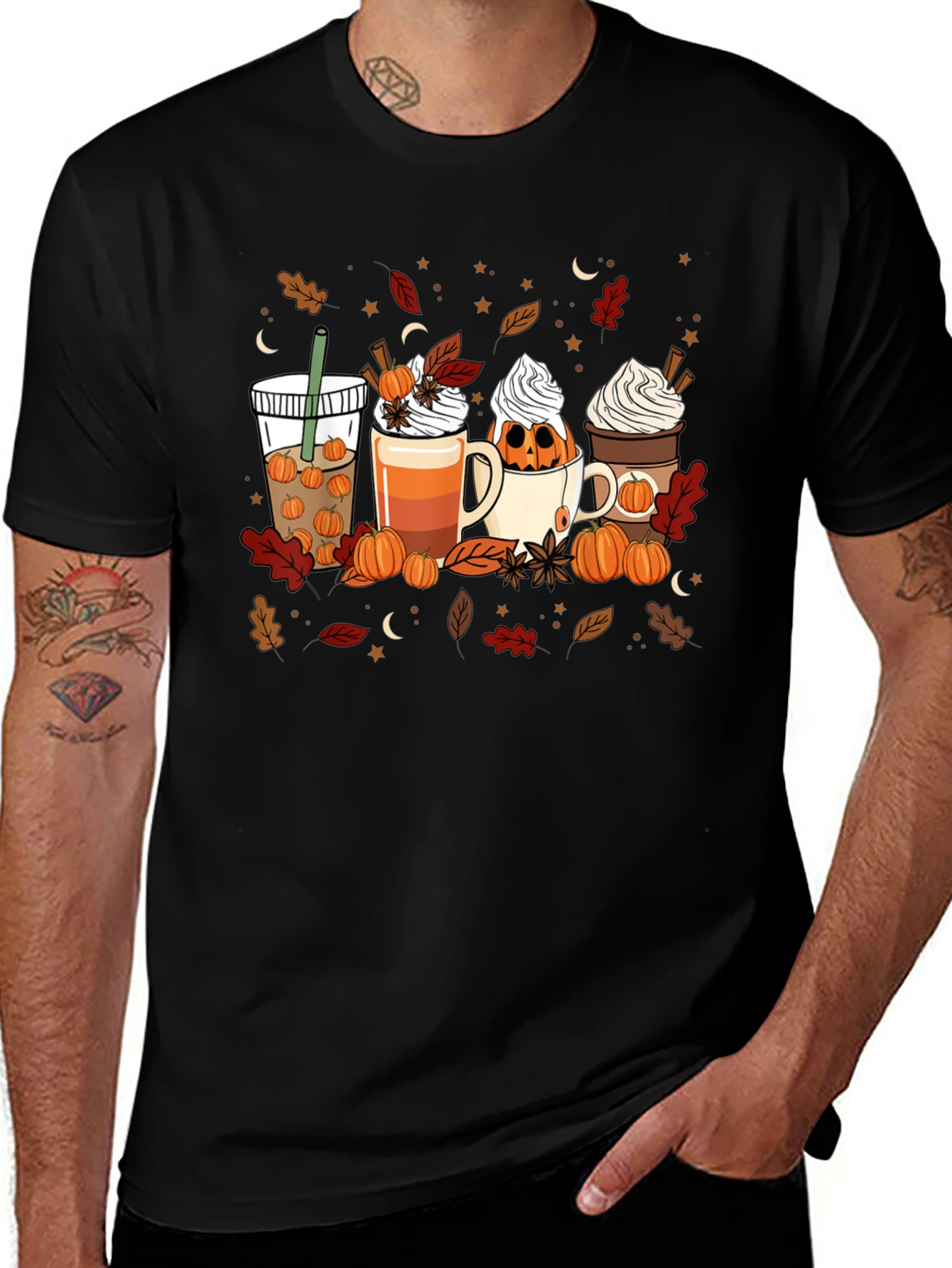 Pumpkin Spice Latte Fall T-Shirt