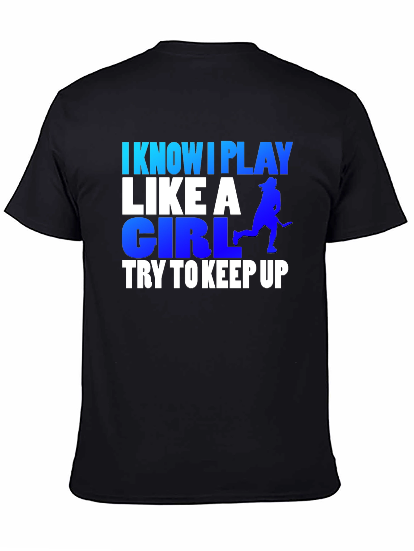 I Know I Play Like A Girl Hockey T-Shirt