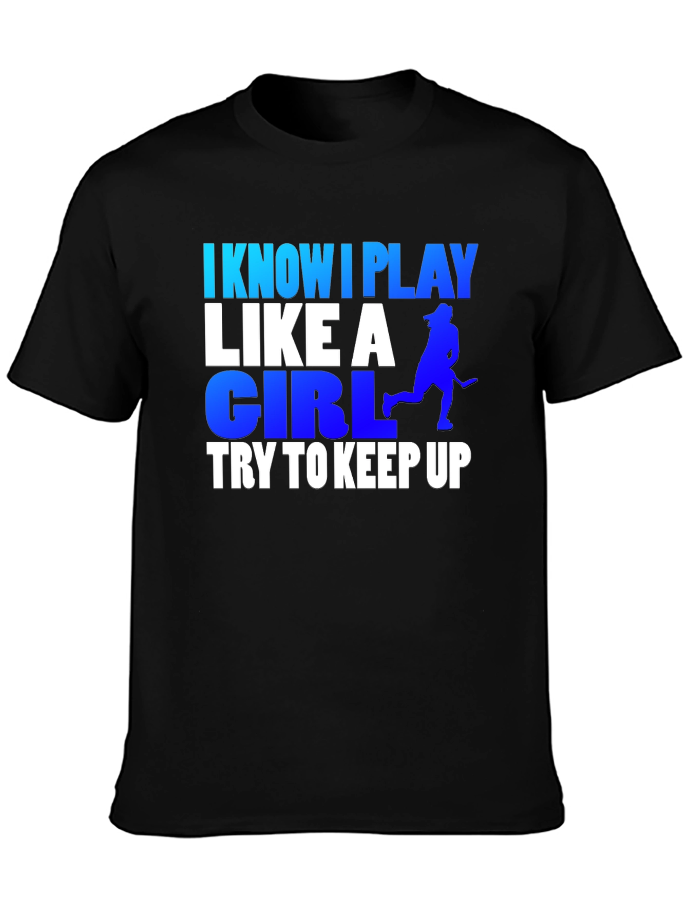 I Know I Play Like A Girl Hockey T-Shirt