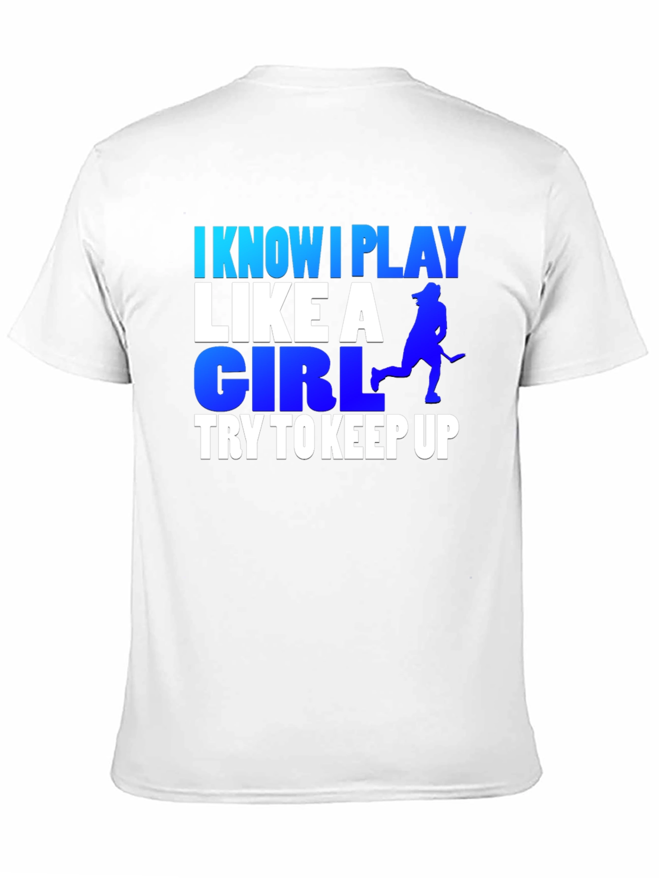 I Know I Play Like A Girl Hockey T-Shirt