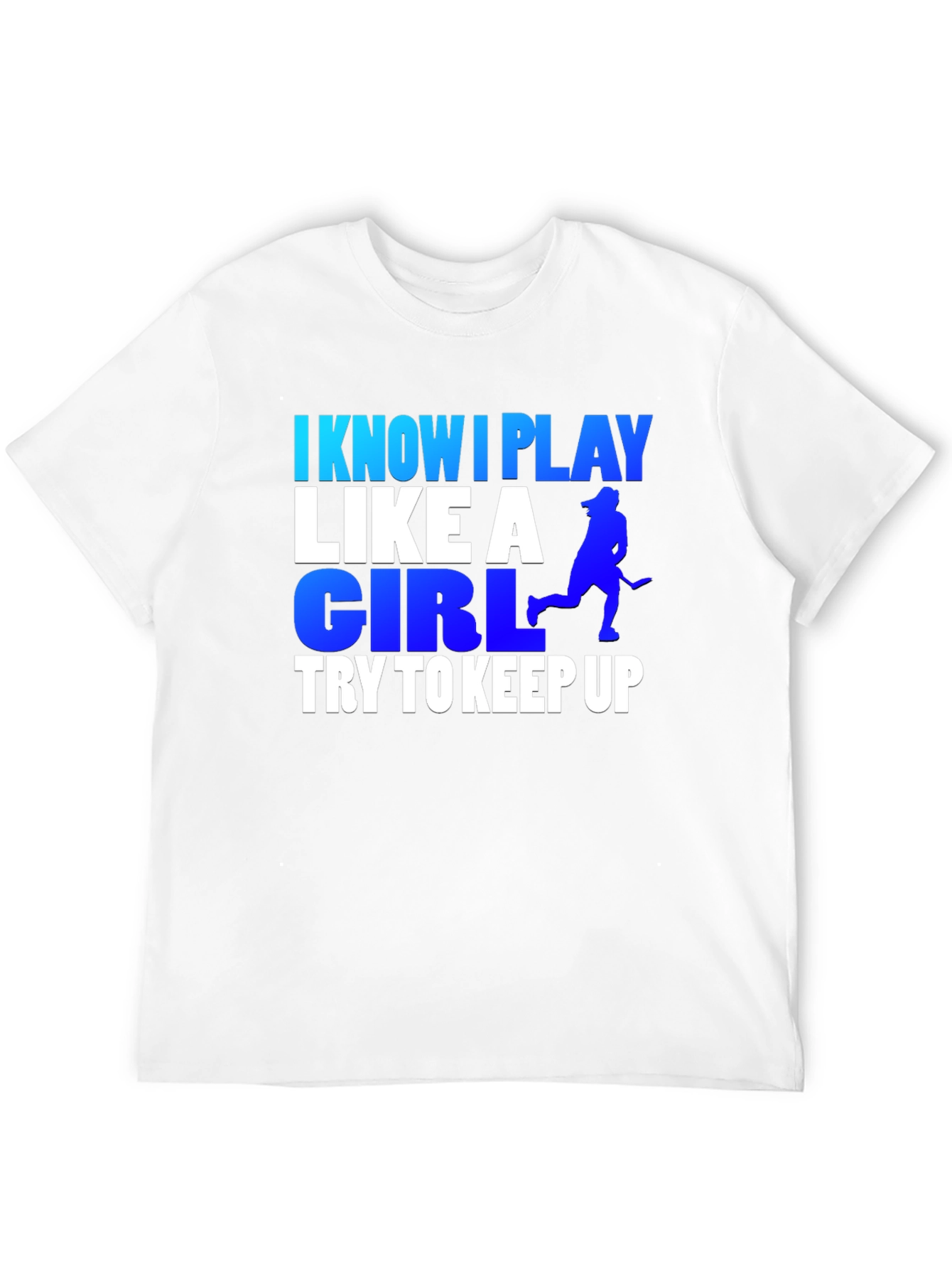 I Know I Play Like A Girl Hockey T-Shirt