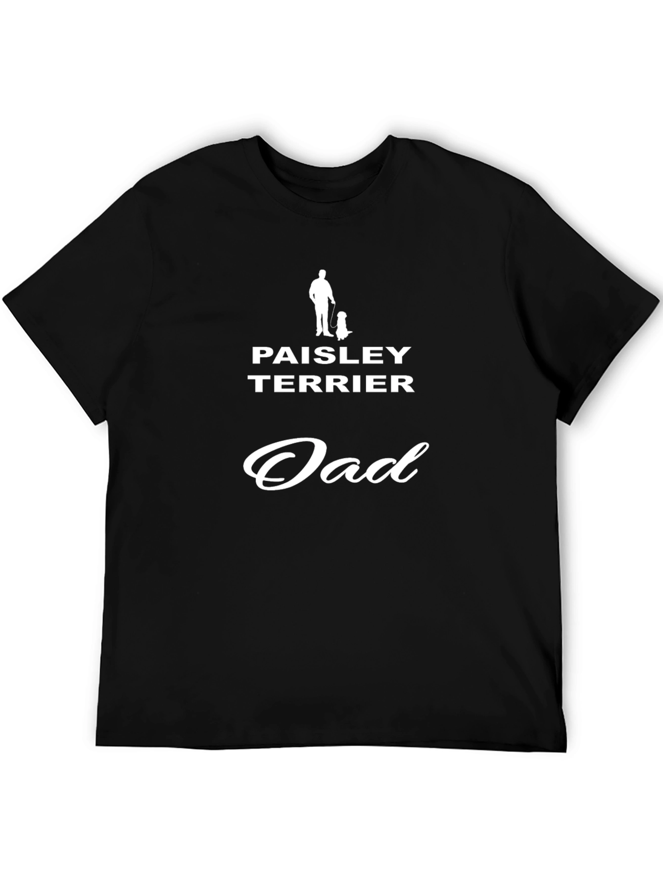 Paisley Terrier Dad Graphic Tee