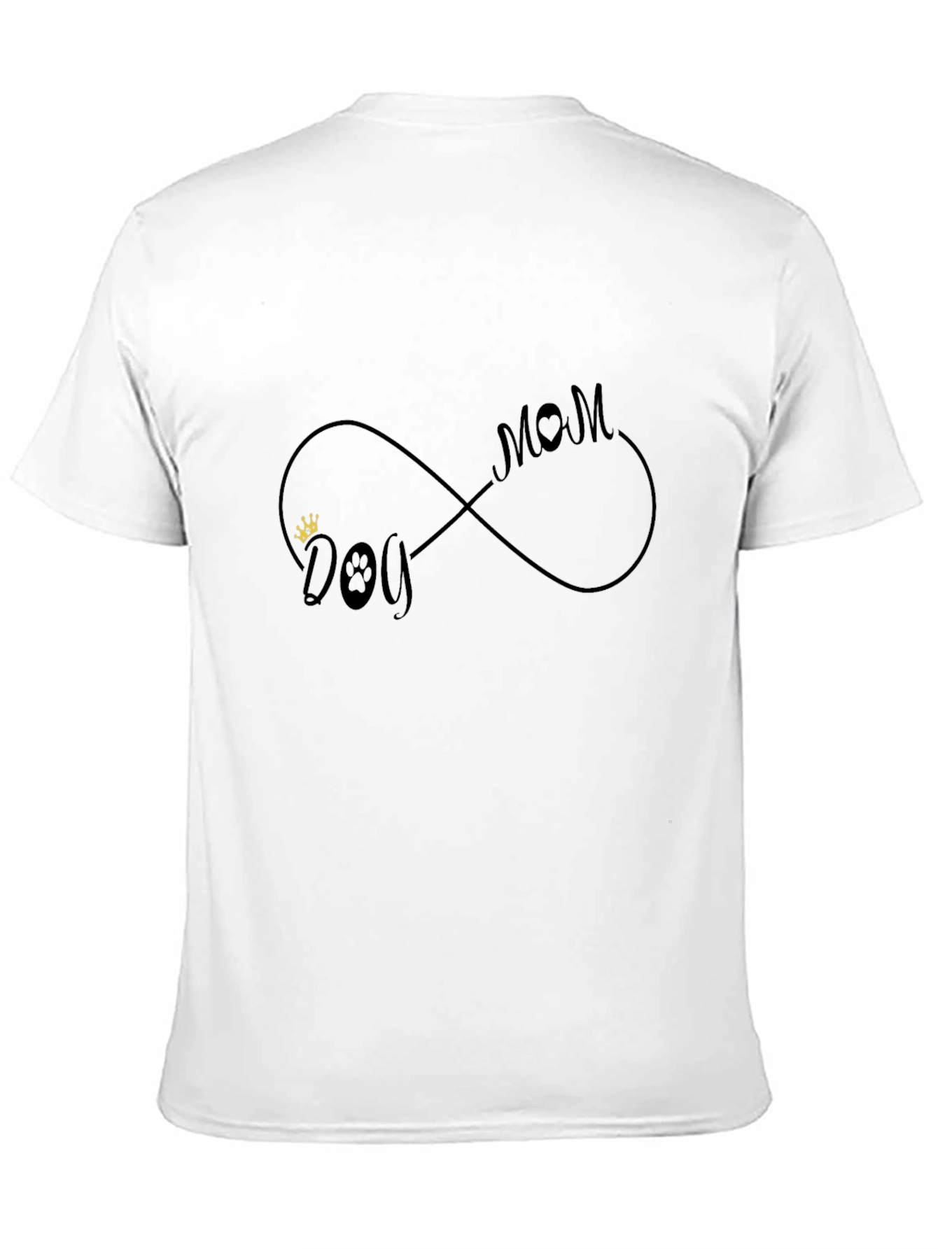 Dog Mom Infinity Symbol T-Shirt - Unisex