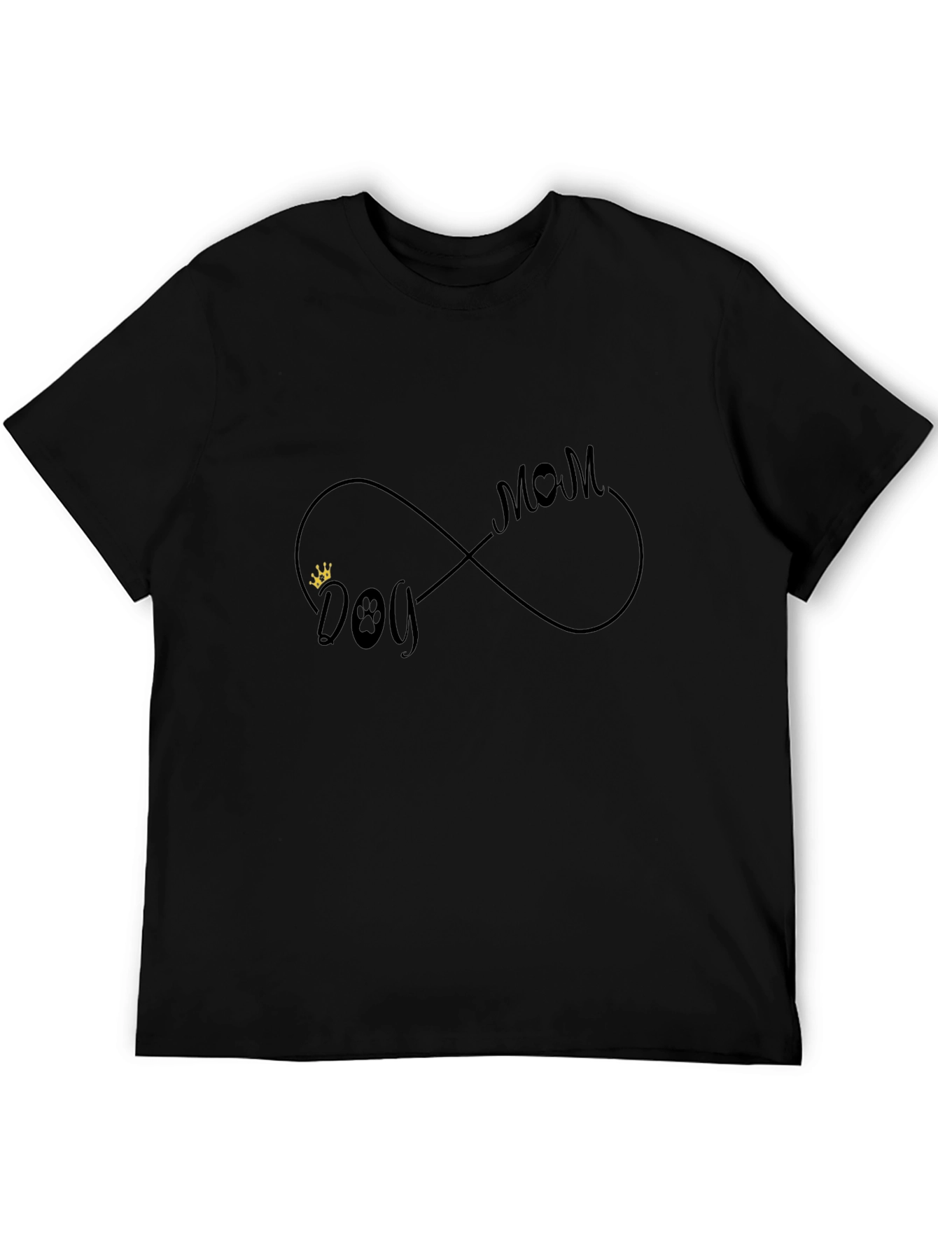 Dog Mom Infinity Symbol T-Shirt - Unisex