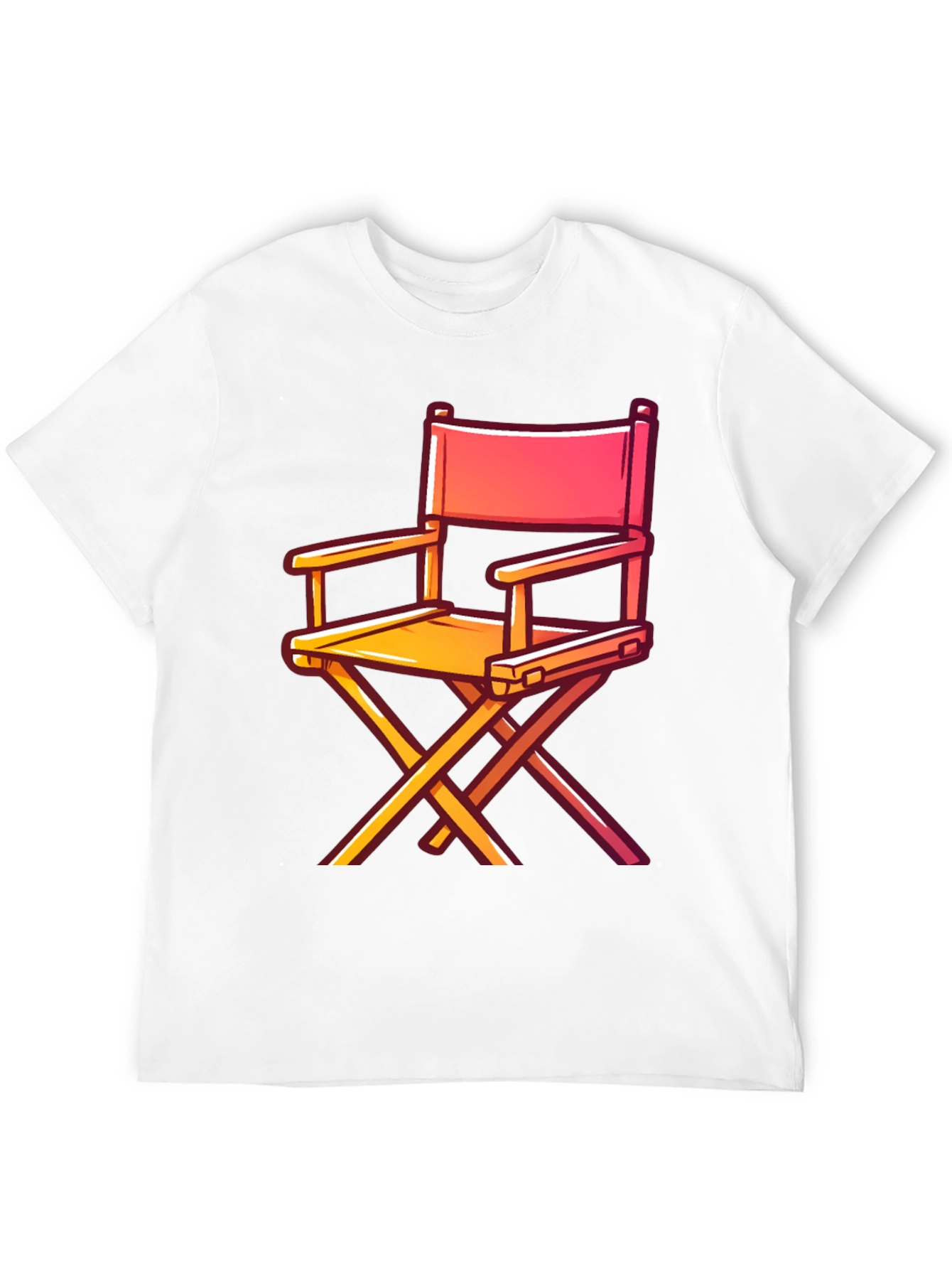 Directors Chair Graphic Tee - Movie Lovers Shirt