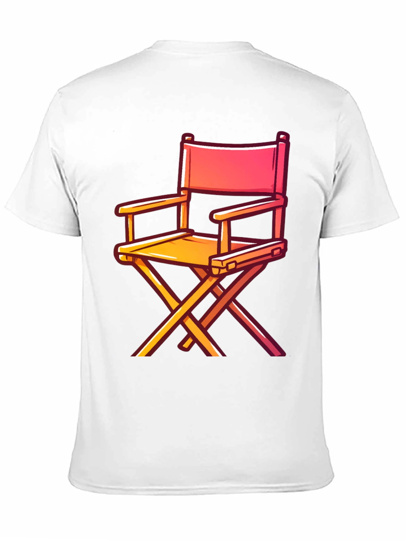 Directors Chair Graphic Tee - Movie Lovers Shirt