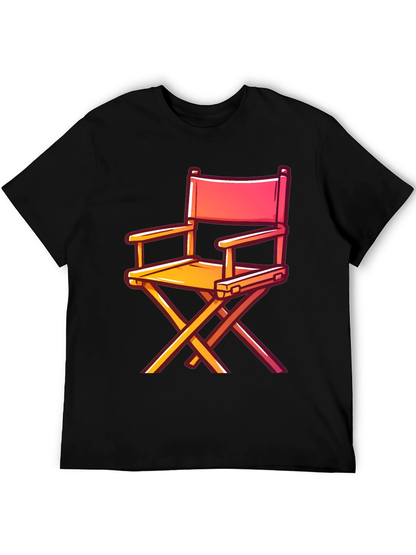 Directors Chair Graphic Tee - Movie Lovers Shirt