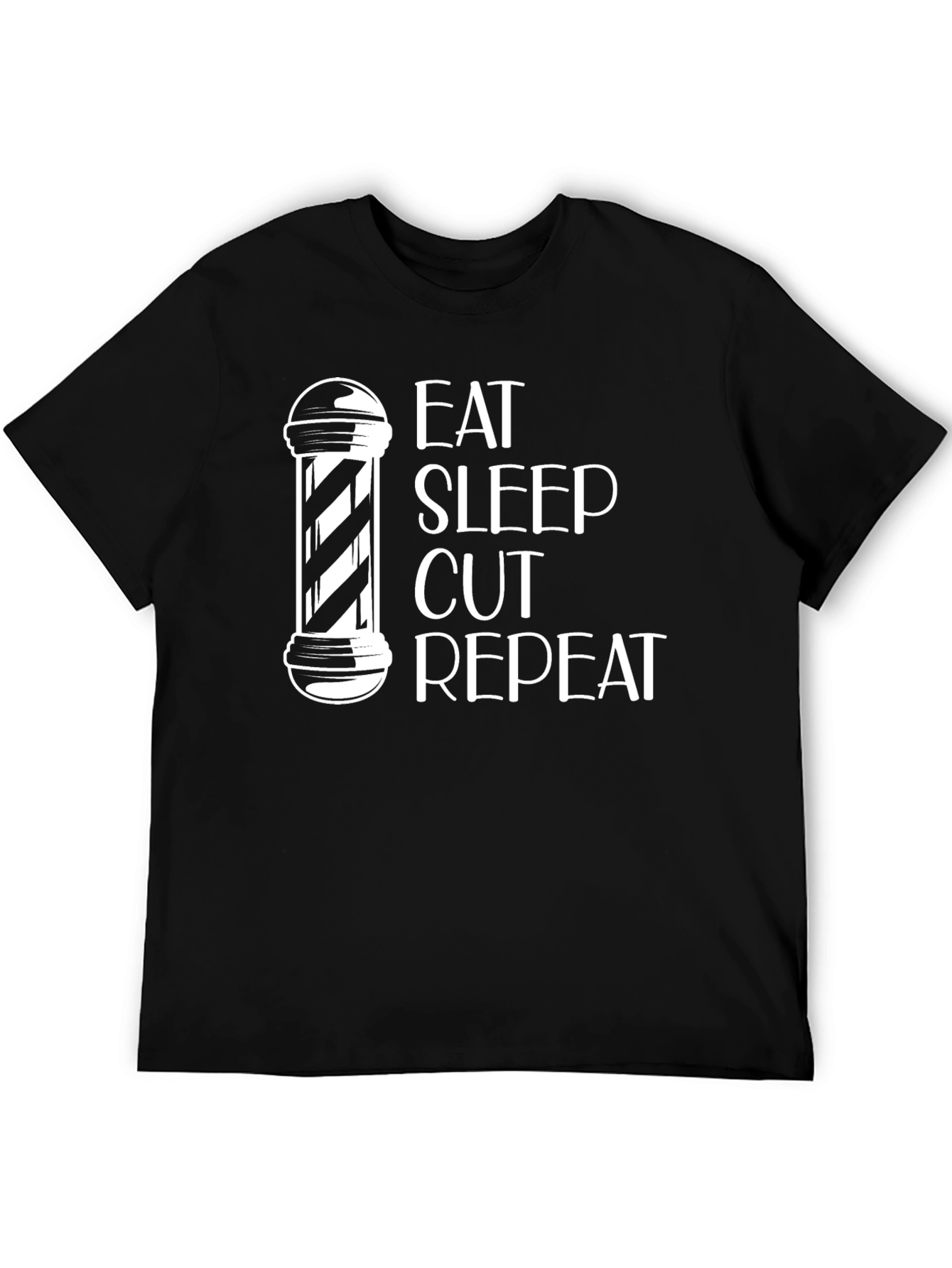 Eat Sleep Cut Repeat Barber T-Shirt