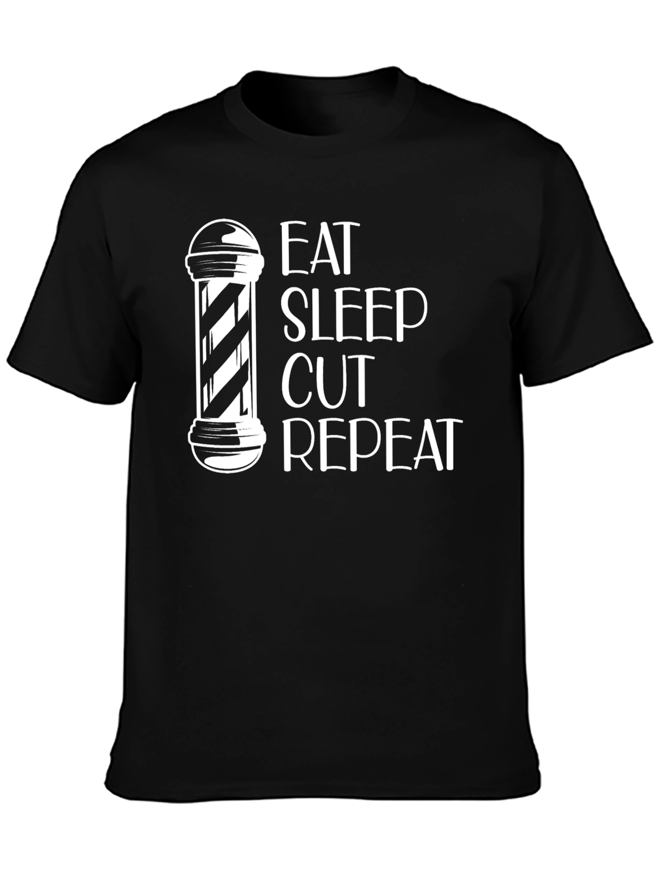 Eat Sleep Cut Repeat Barber T-Shirt