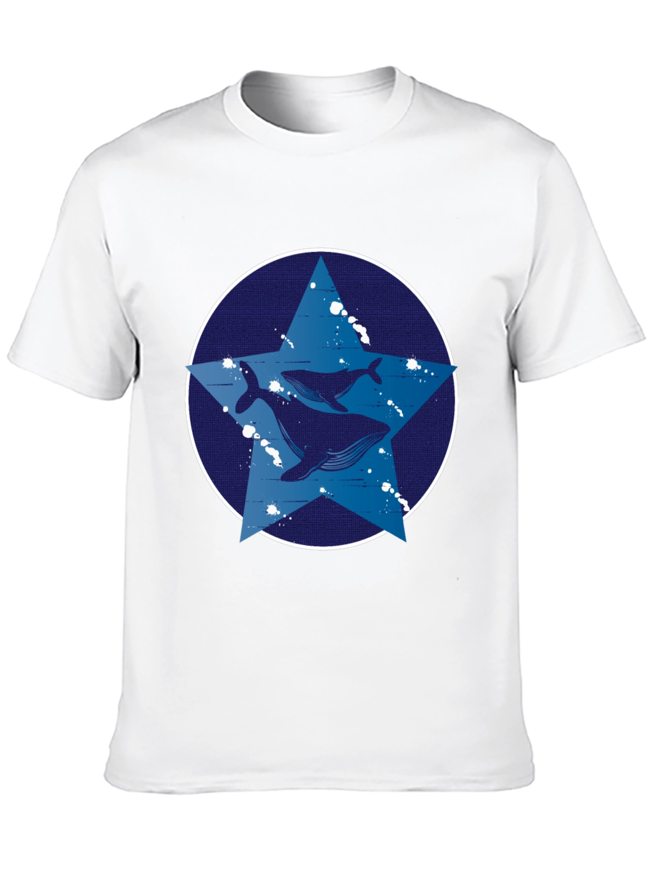 Whale Star Graphic Tee