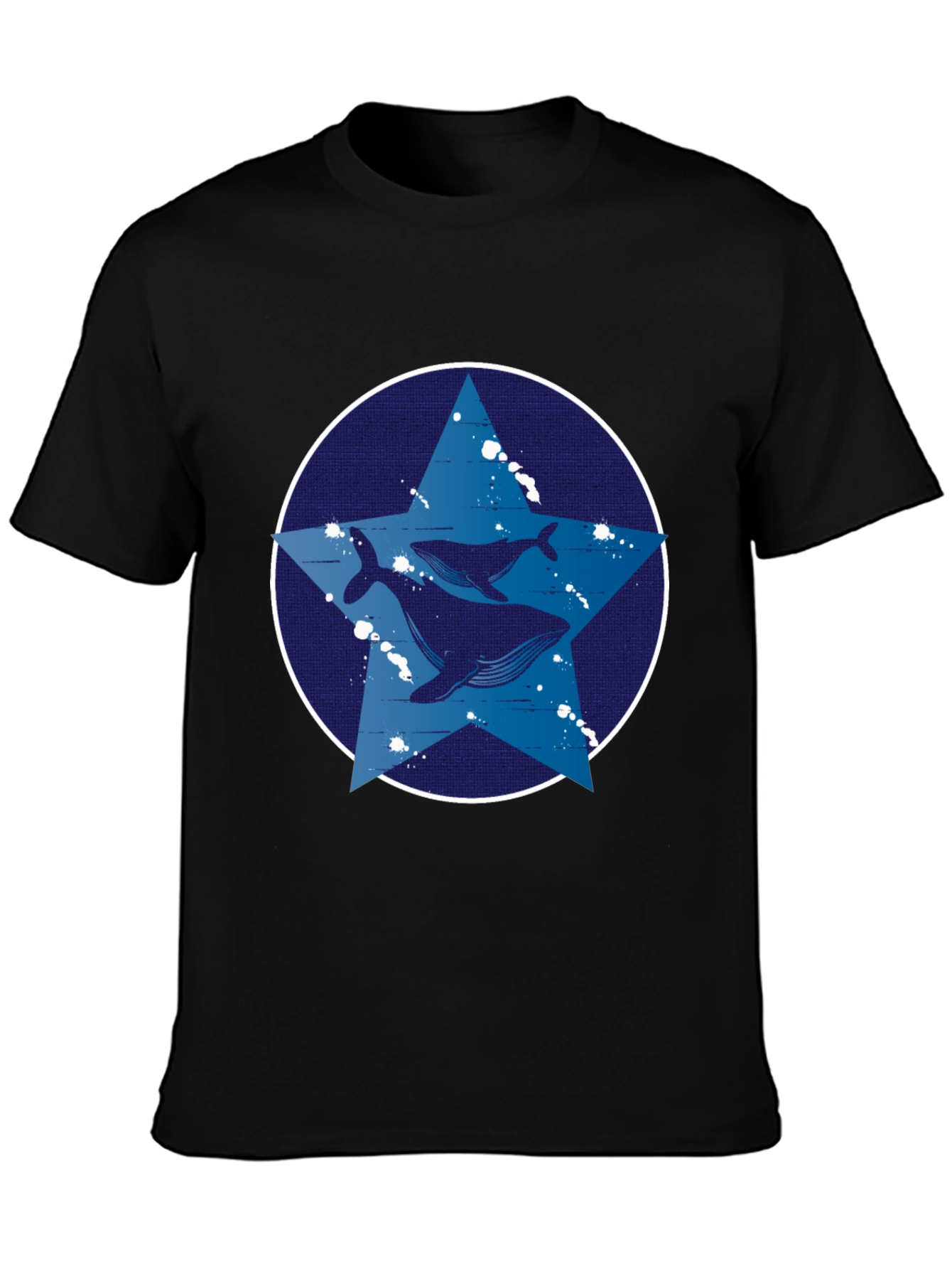 Whale Star Graphic Tee