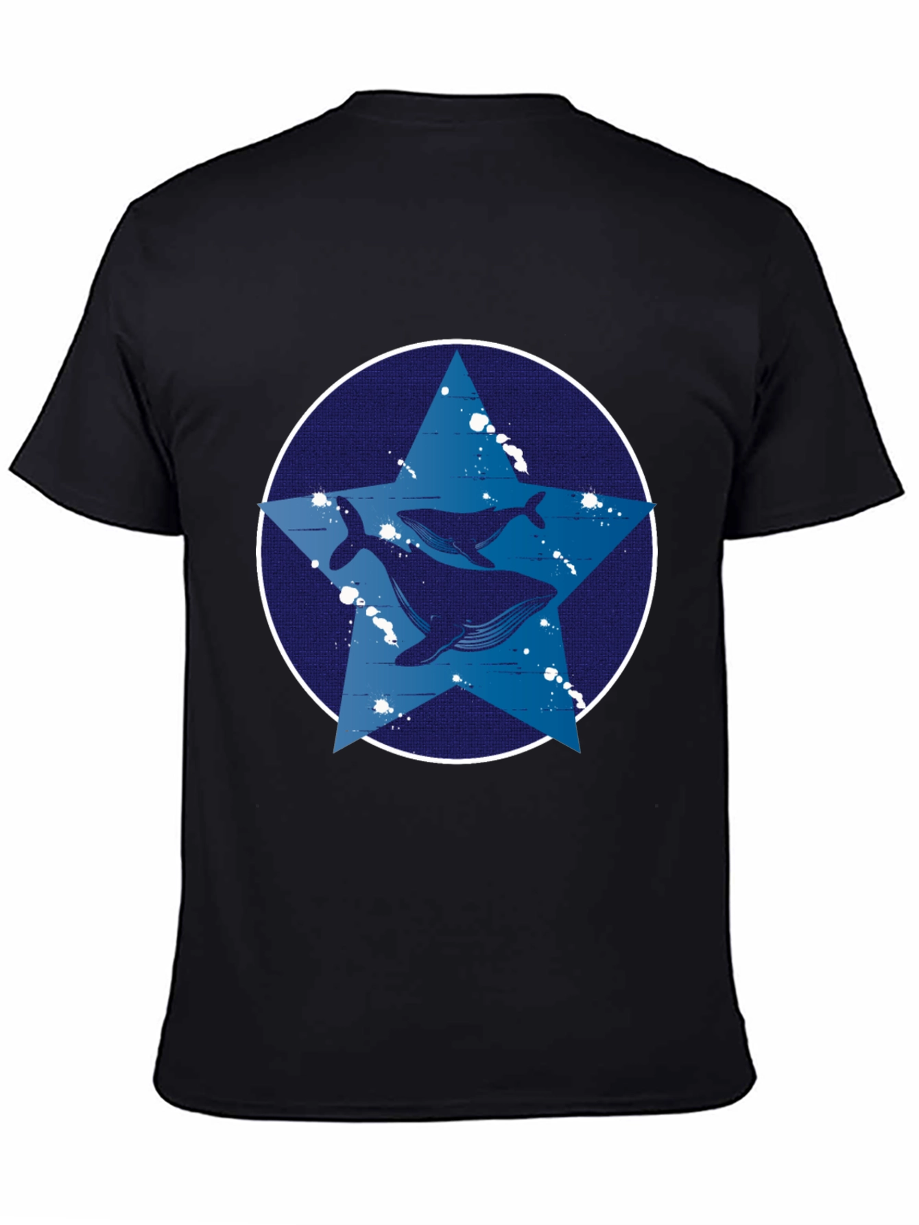 Whale Star Graphic Tee