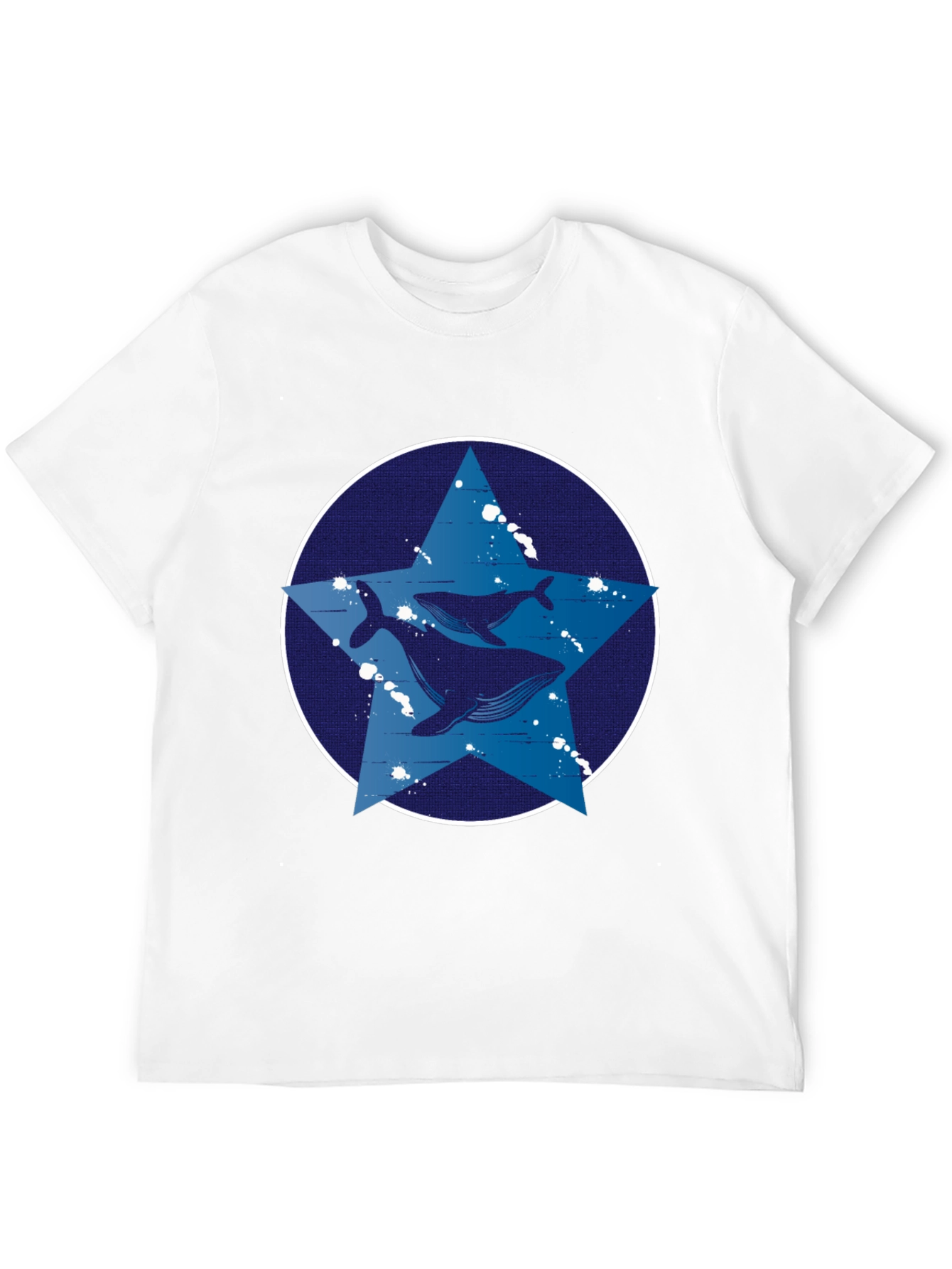 Whale Star Graphic Tee