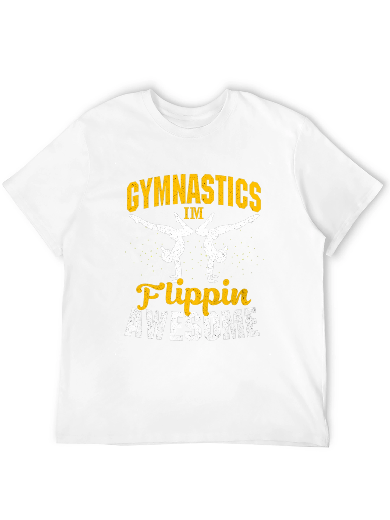 Gymnastics Flippin Awesome Graphic T-Shirt