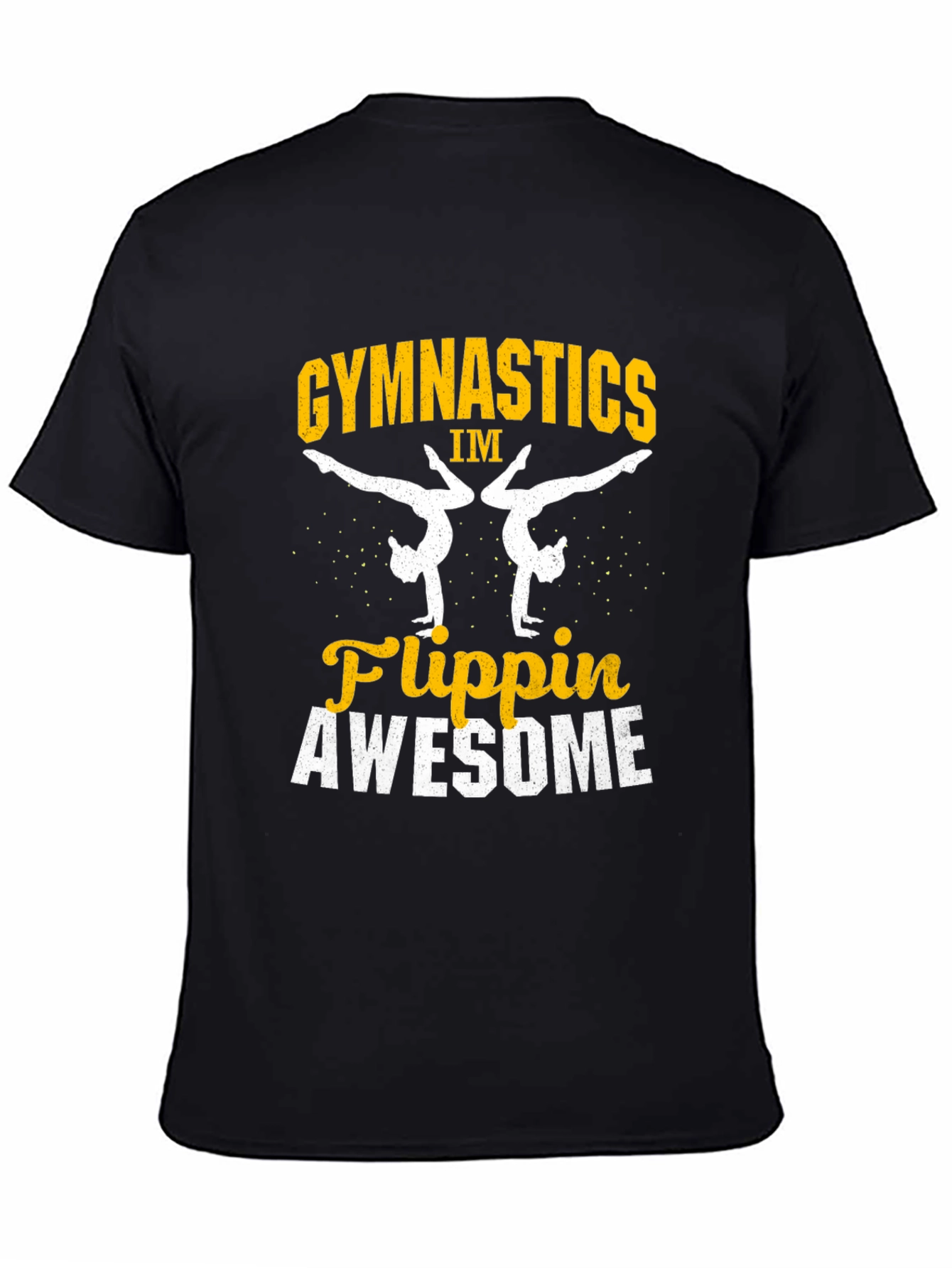 Gymnastics Flippin Awesome Graphic T-Shirt
