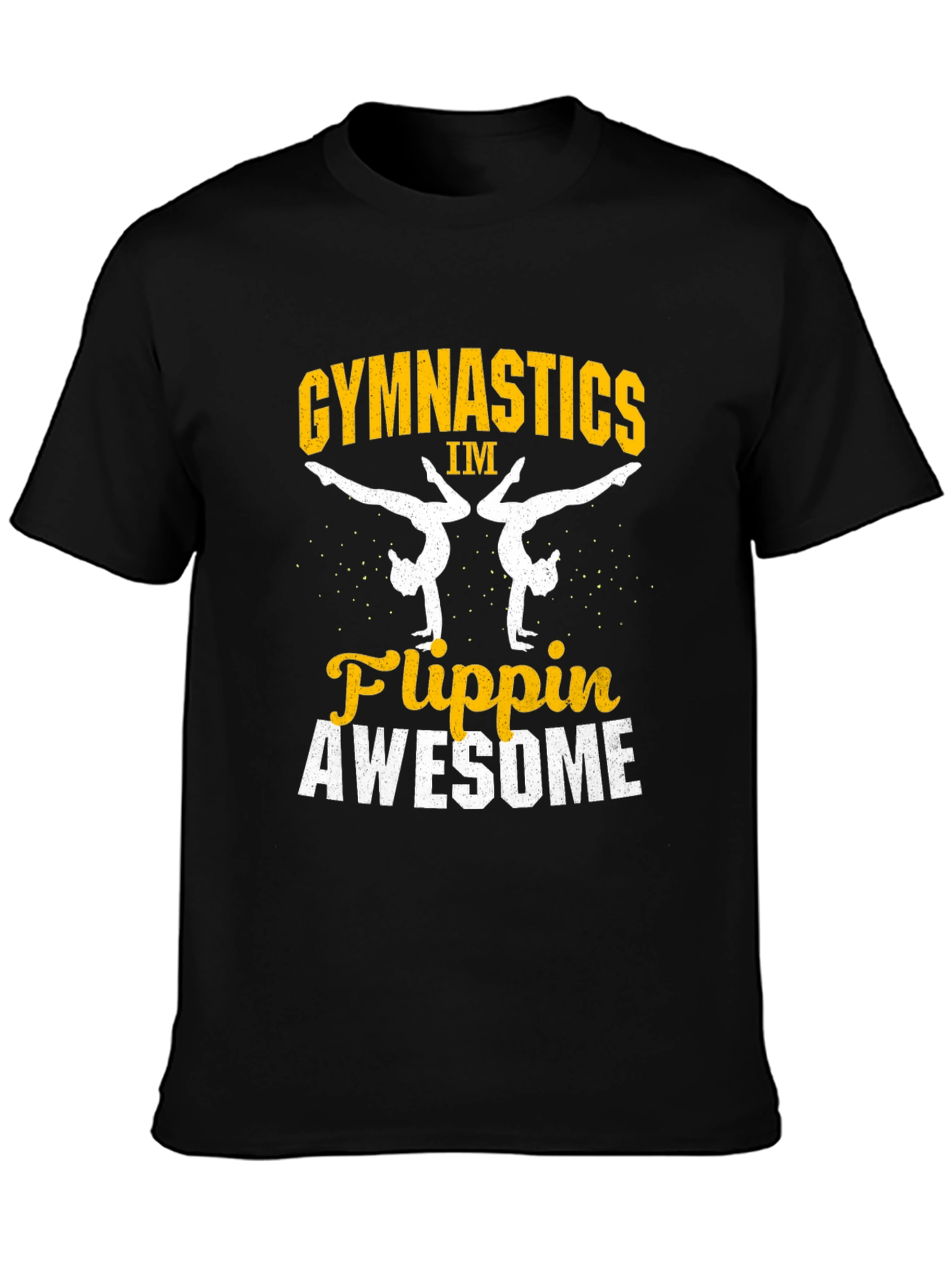 Gymnastics Flippin Awesome Graphic T-Shirt