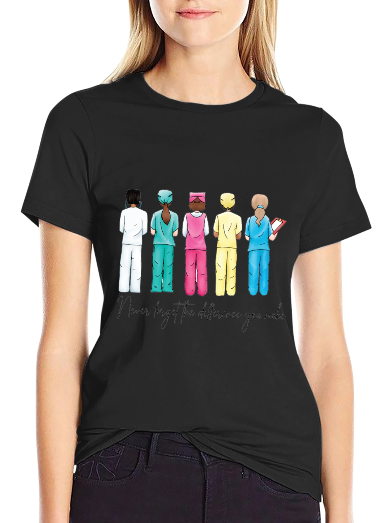 Nurse Squad T-Shirt - Never Forget Design