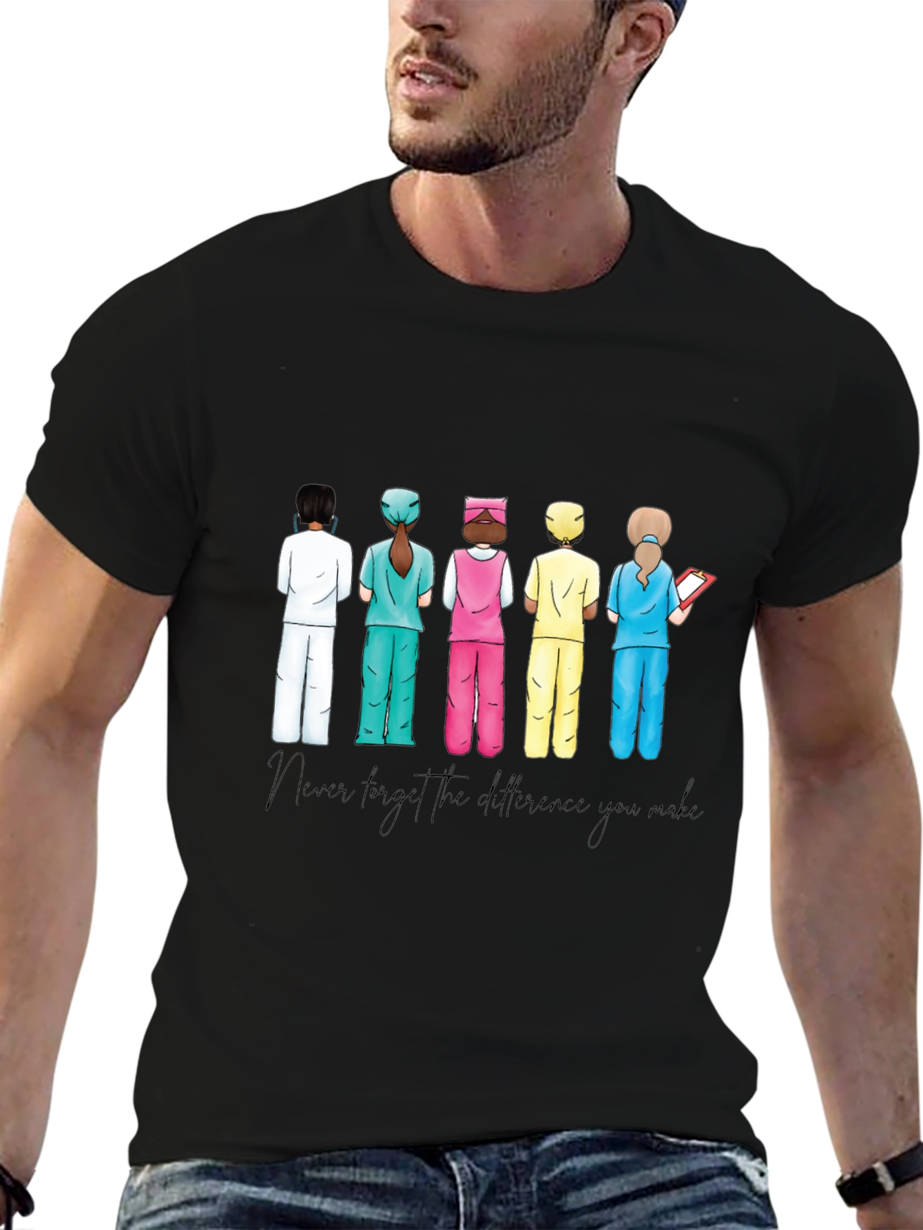 Nurse Squad T-Shirt - Never Forget Design