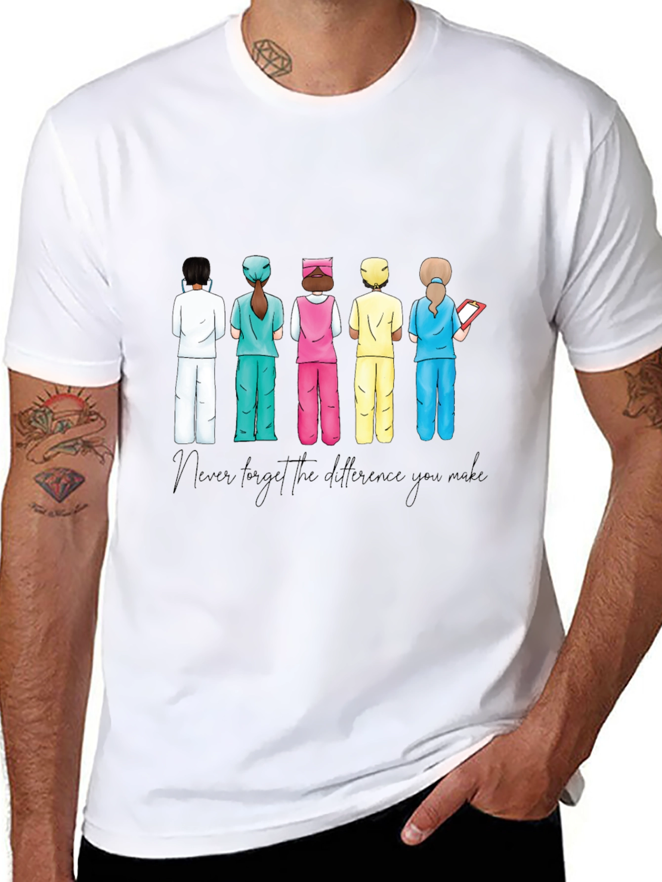 Nurse Squad T-Shirt - Never Forget Design