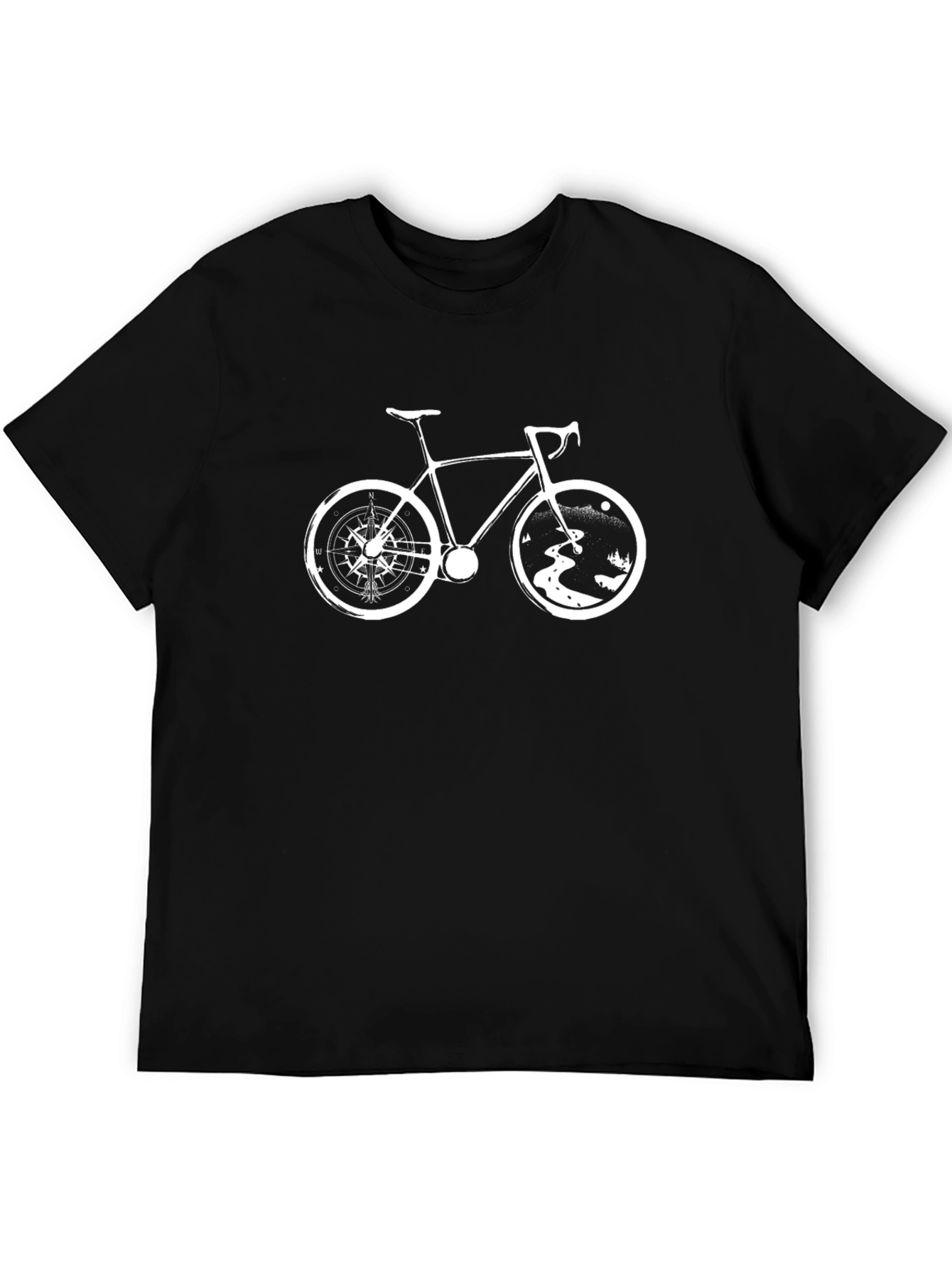 Cyclists Dream Black T-Shirt