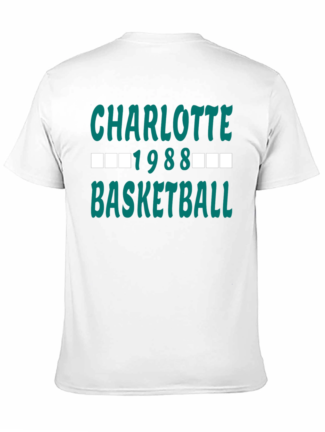 Charlotte 1988 Basketball Graphic Tee