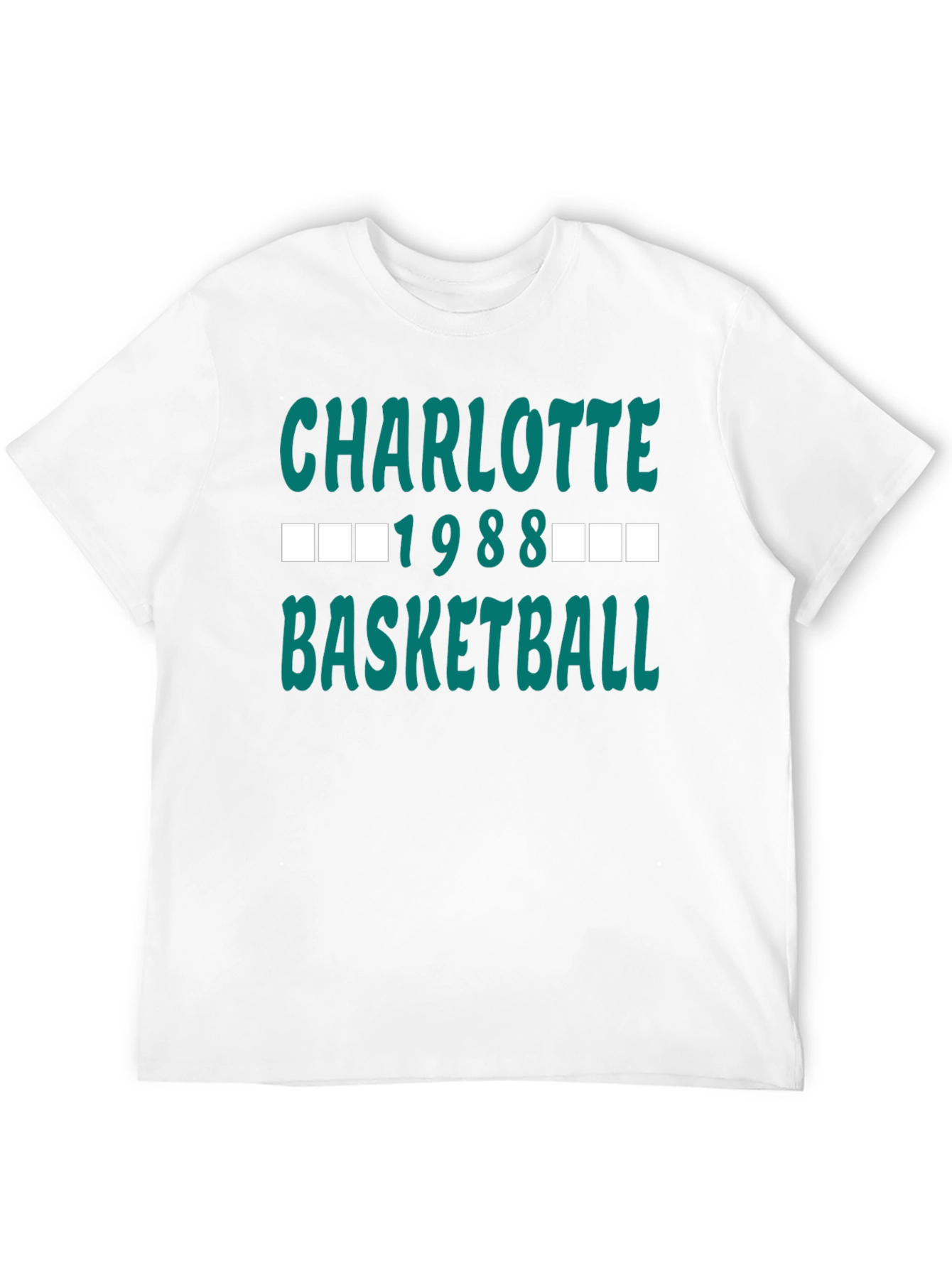 Charlotte 1988 Basketball Graphic Tee