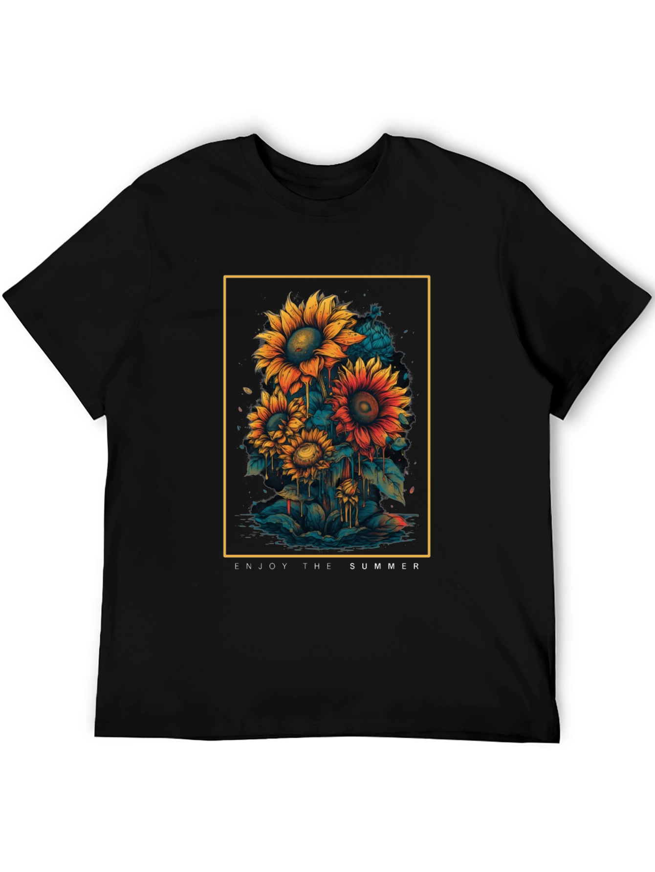 Summer Sunflower Graphic Tee