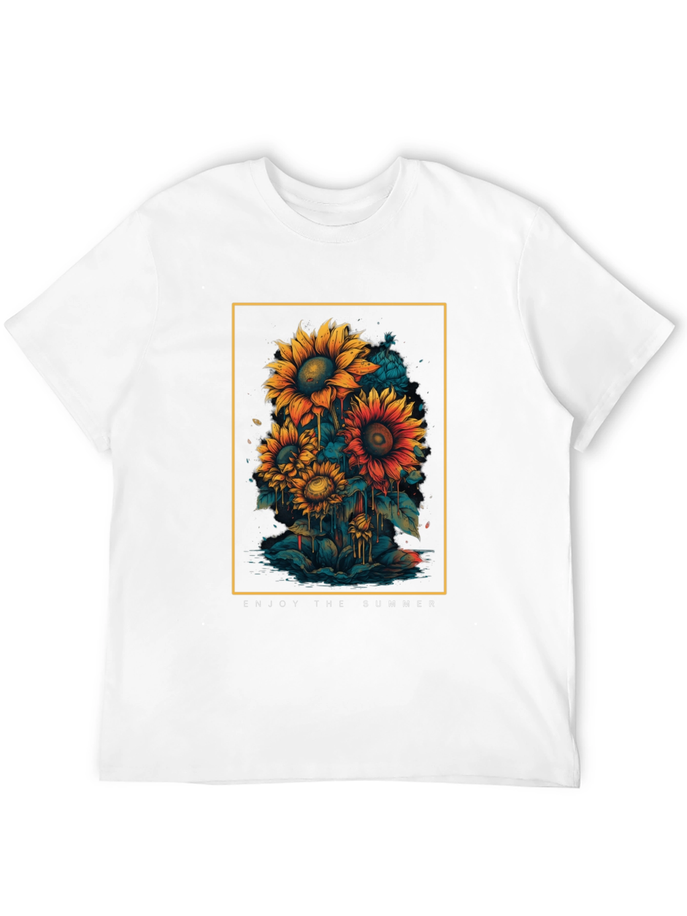 Summer Sunflower Graphic Tee